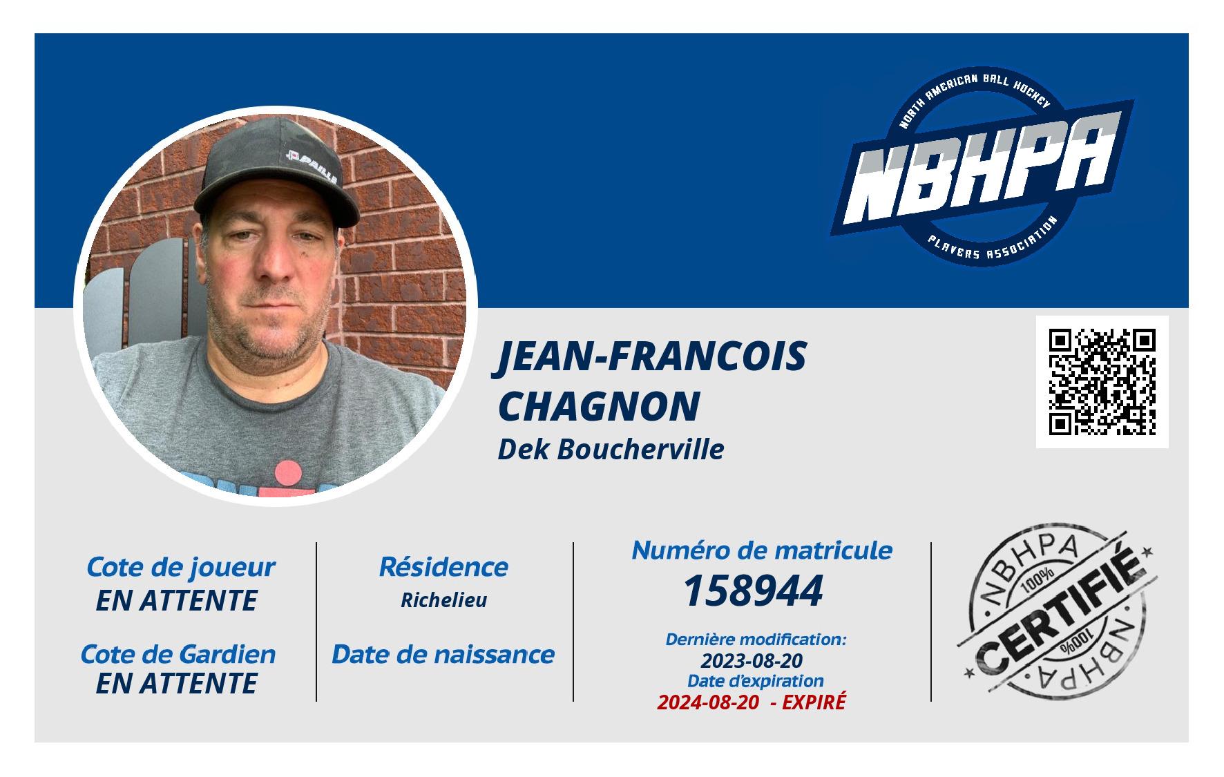 Jean-Francois Chagnon