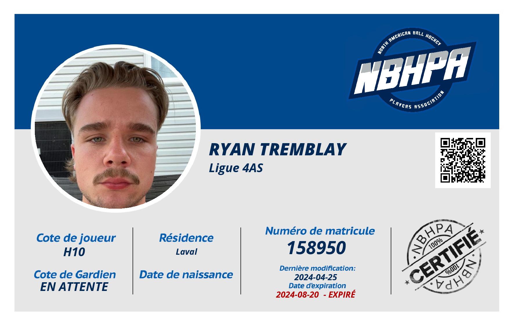 Ryan Tremblay