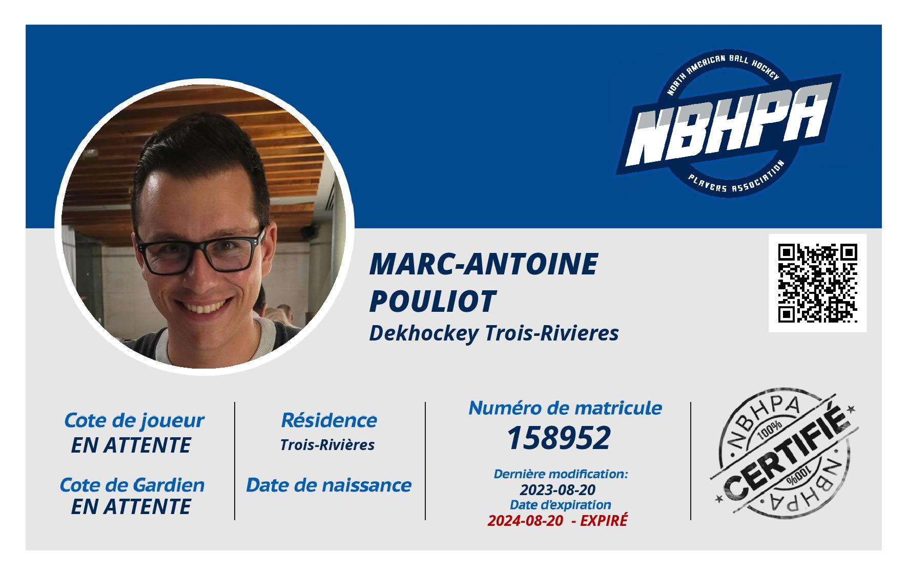 Marc-Antoine  Pouliot 