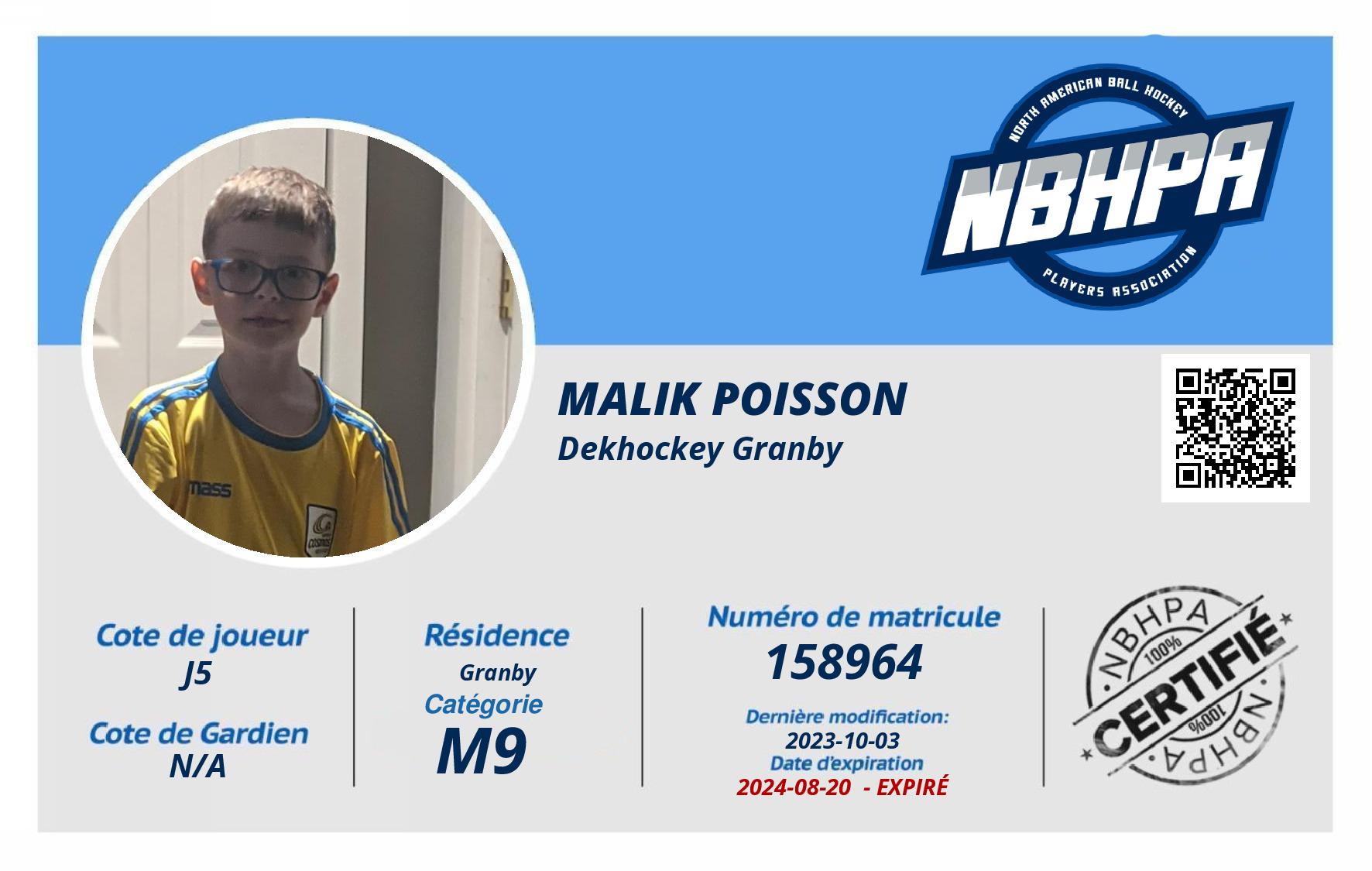 Malik Poisson