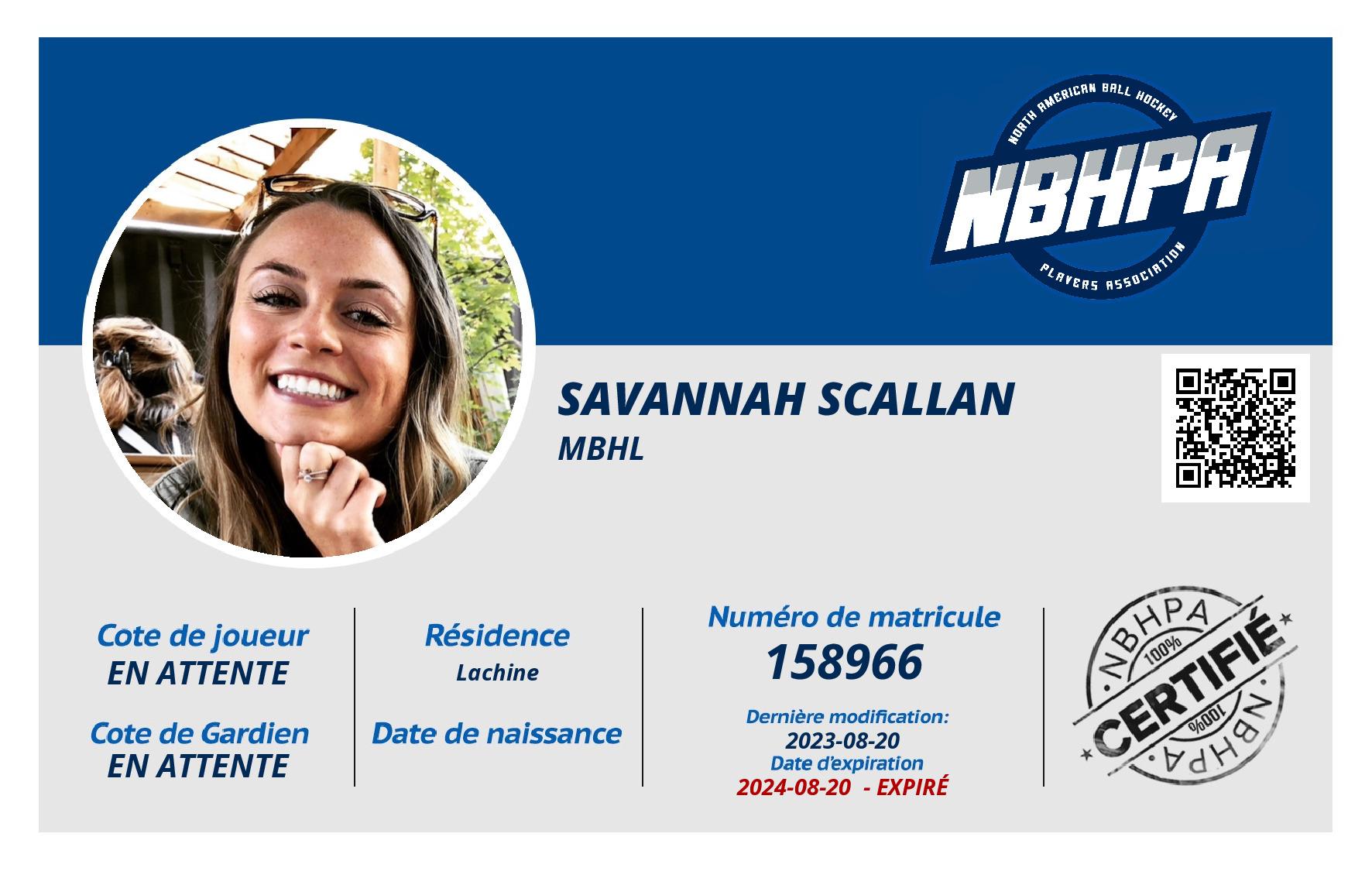 Savannah Scallan