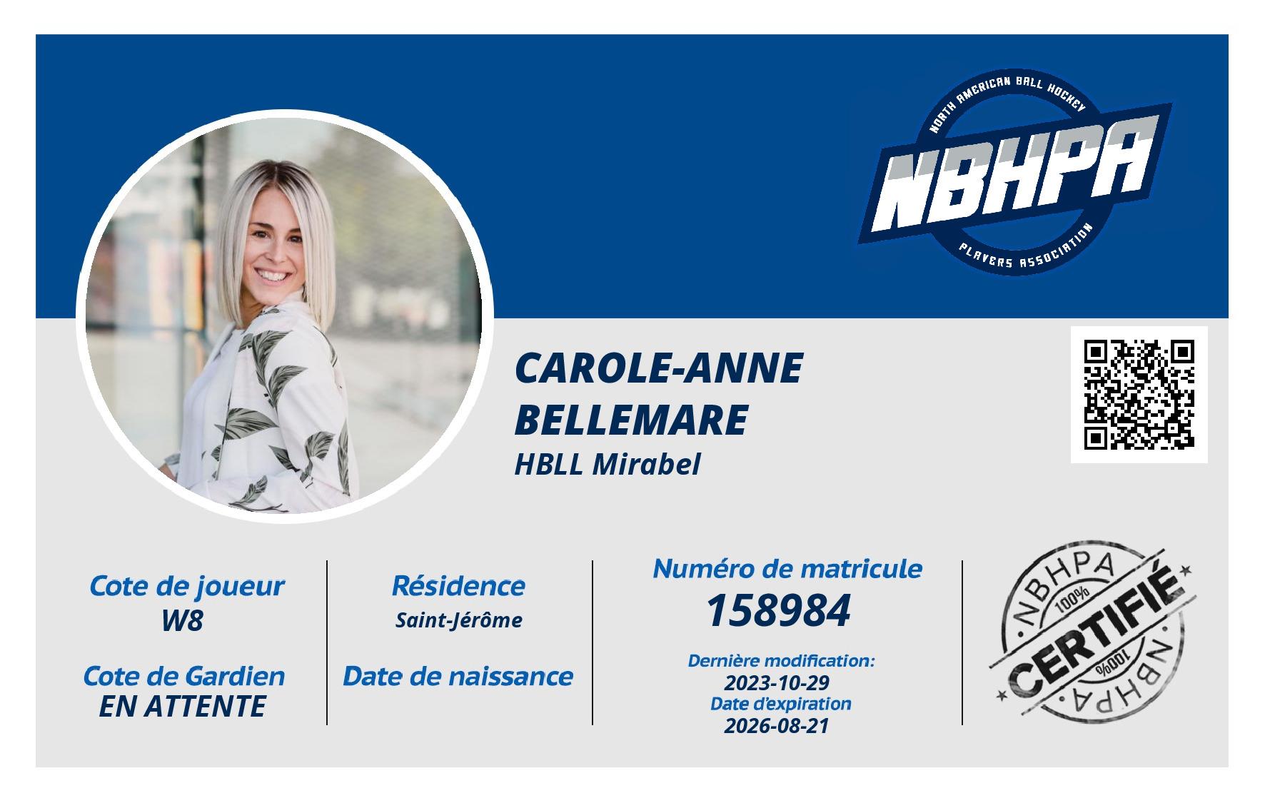 Carole-Anne Bellemare