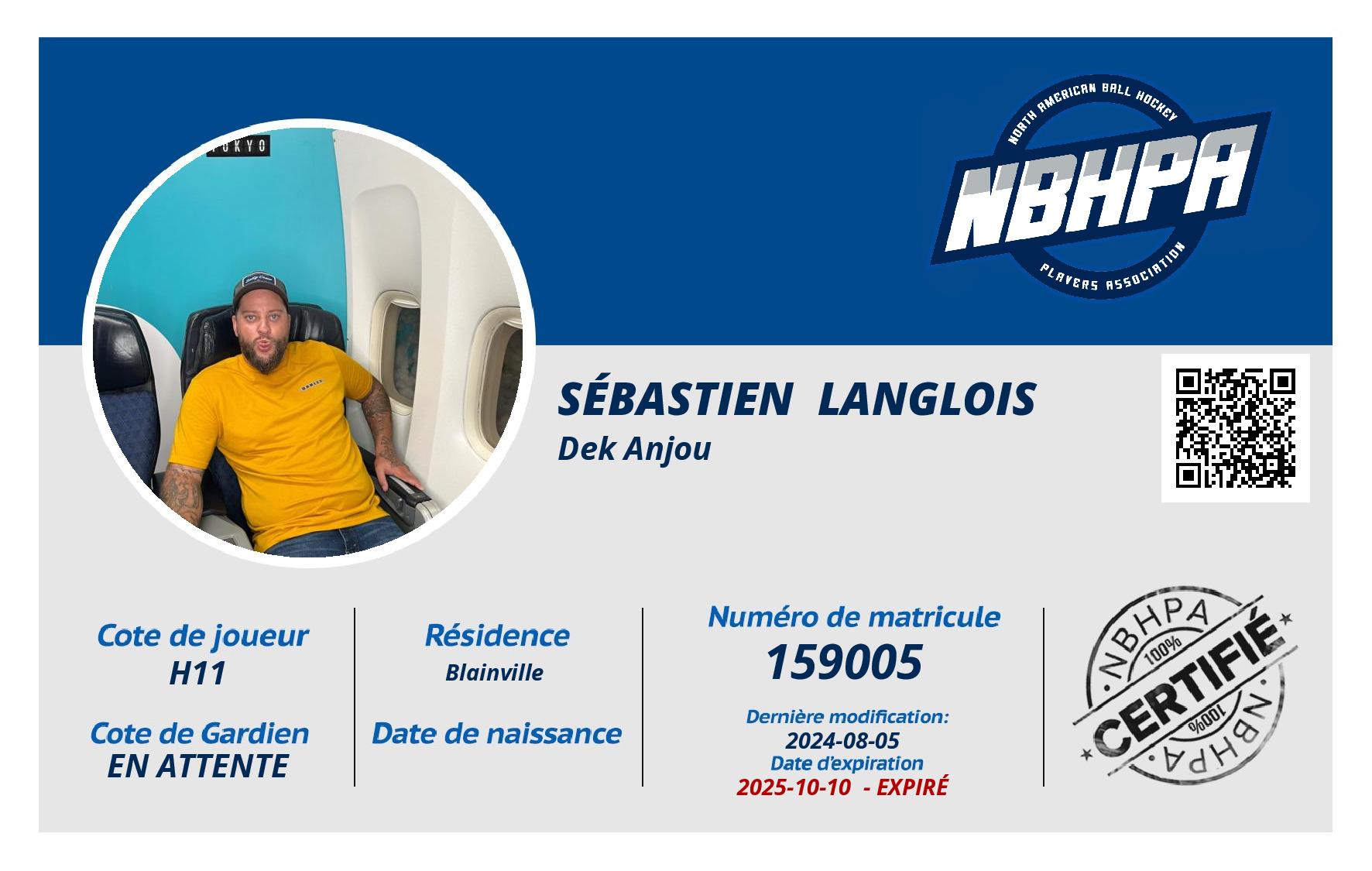 Sébastien  Langlois
