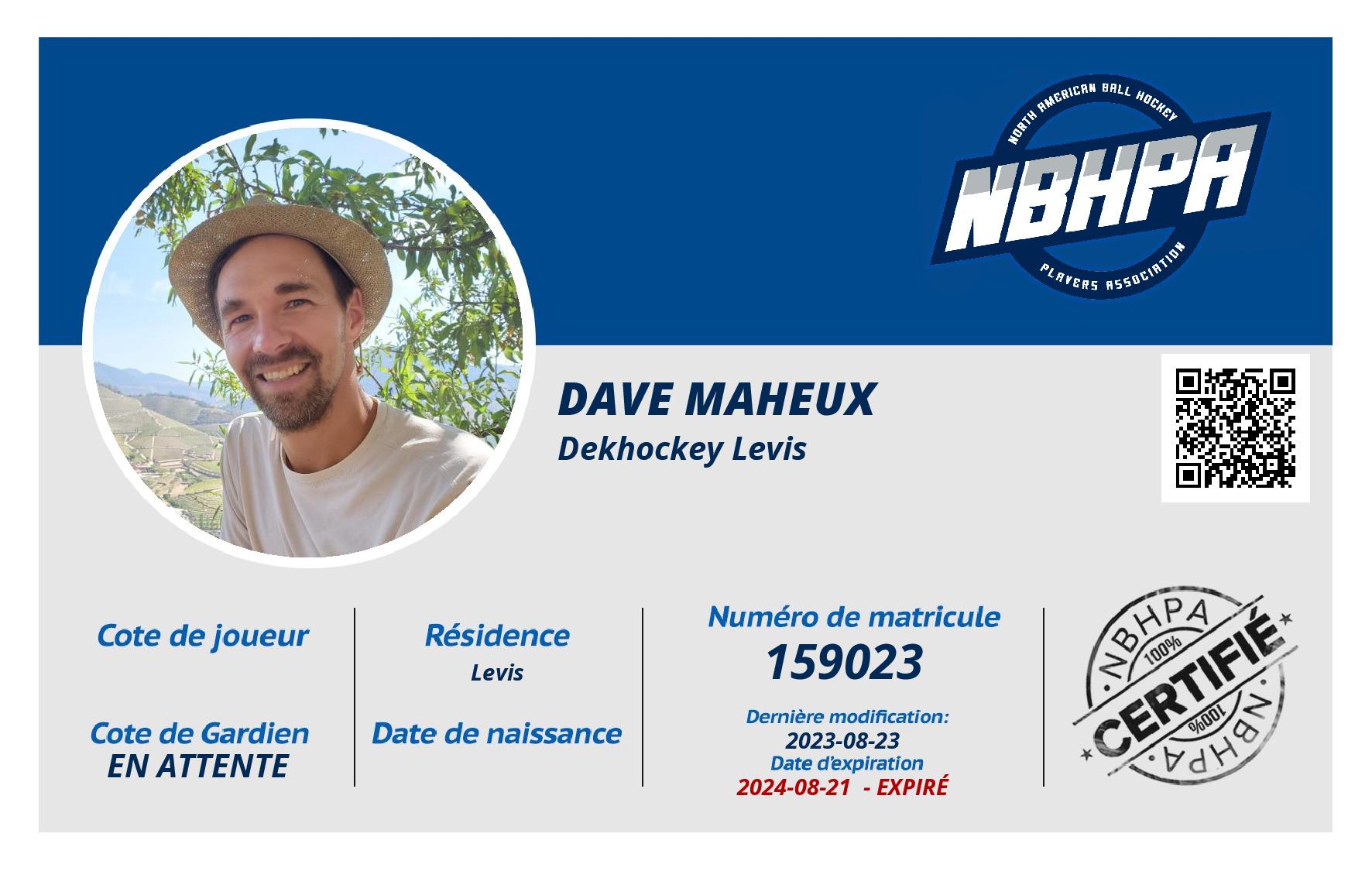 Dave Maheux
