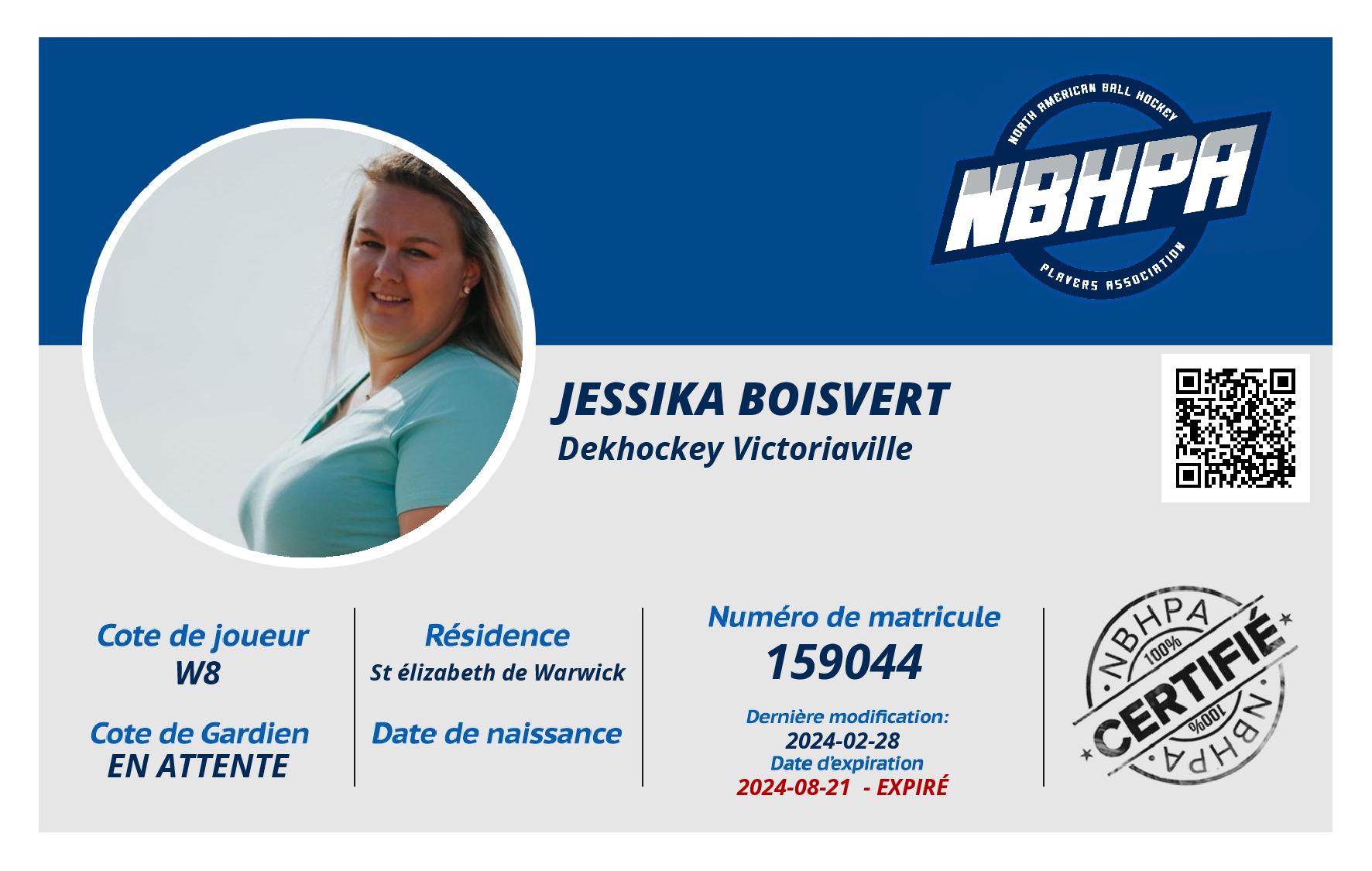Jessika Boisvert