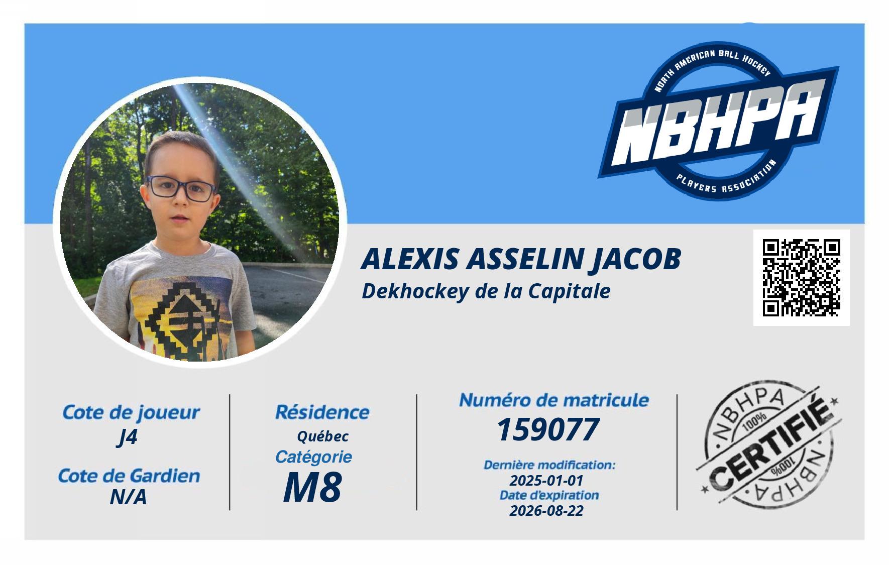 Alexis Asselin Jacob 
