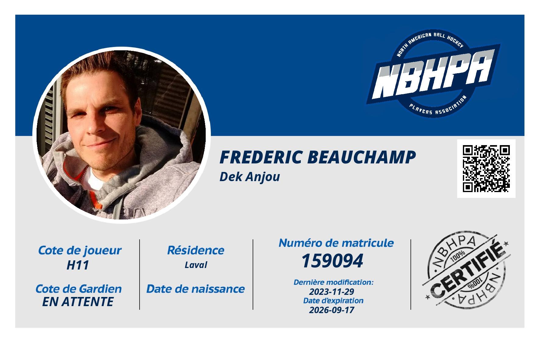 Frederic Beauchamp