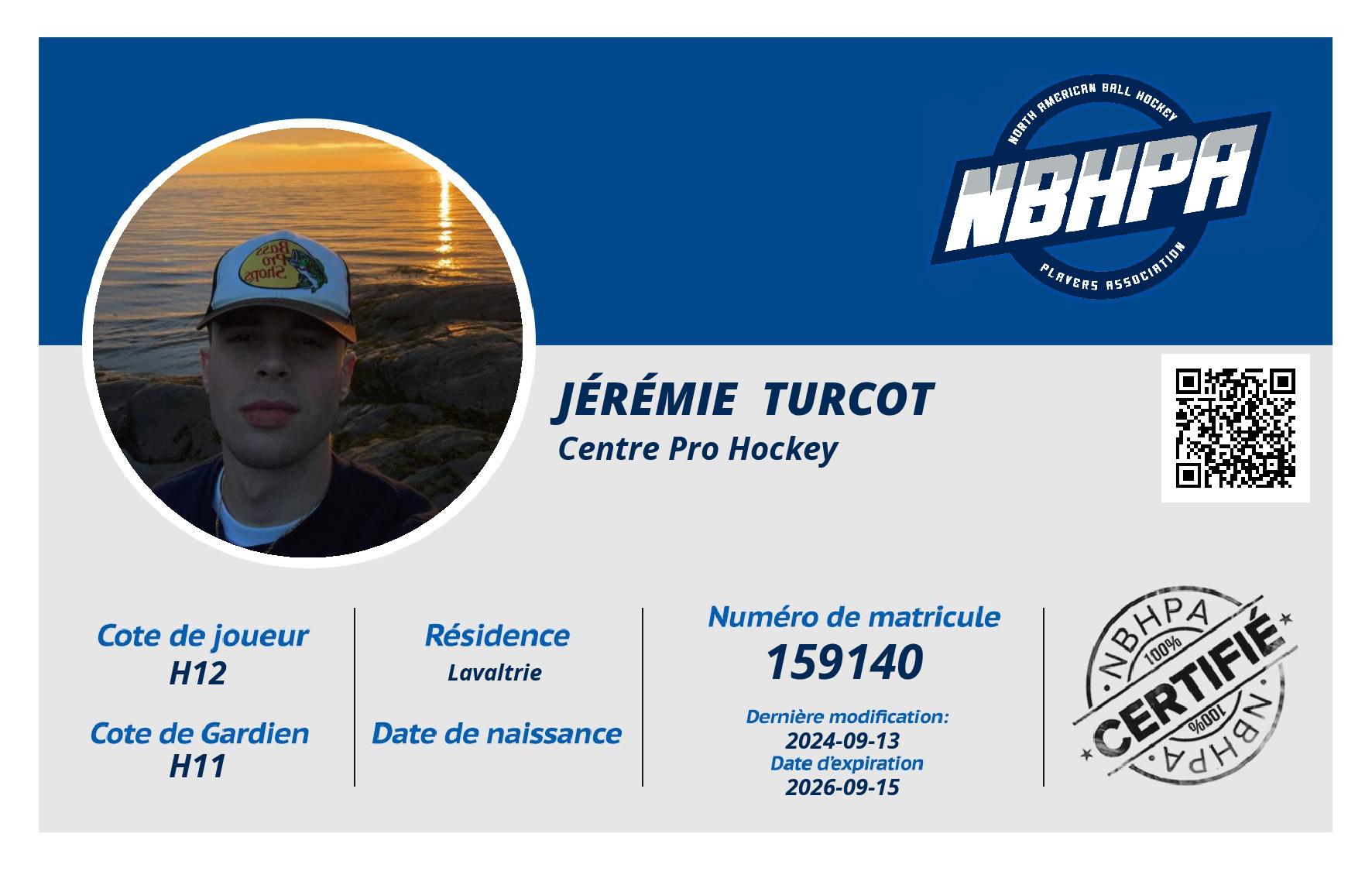 Jérémie  Turcot 