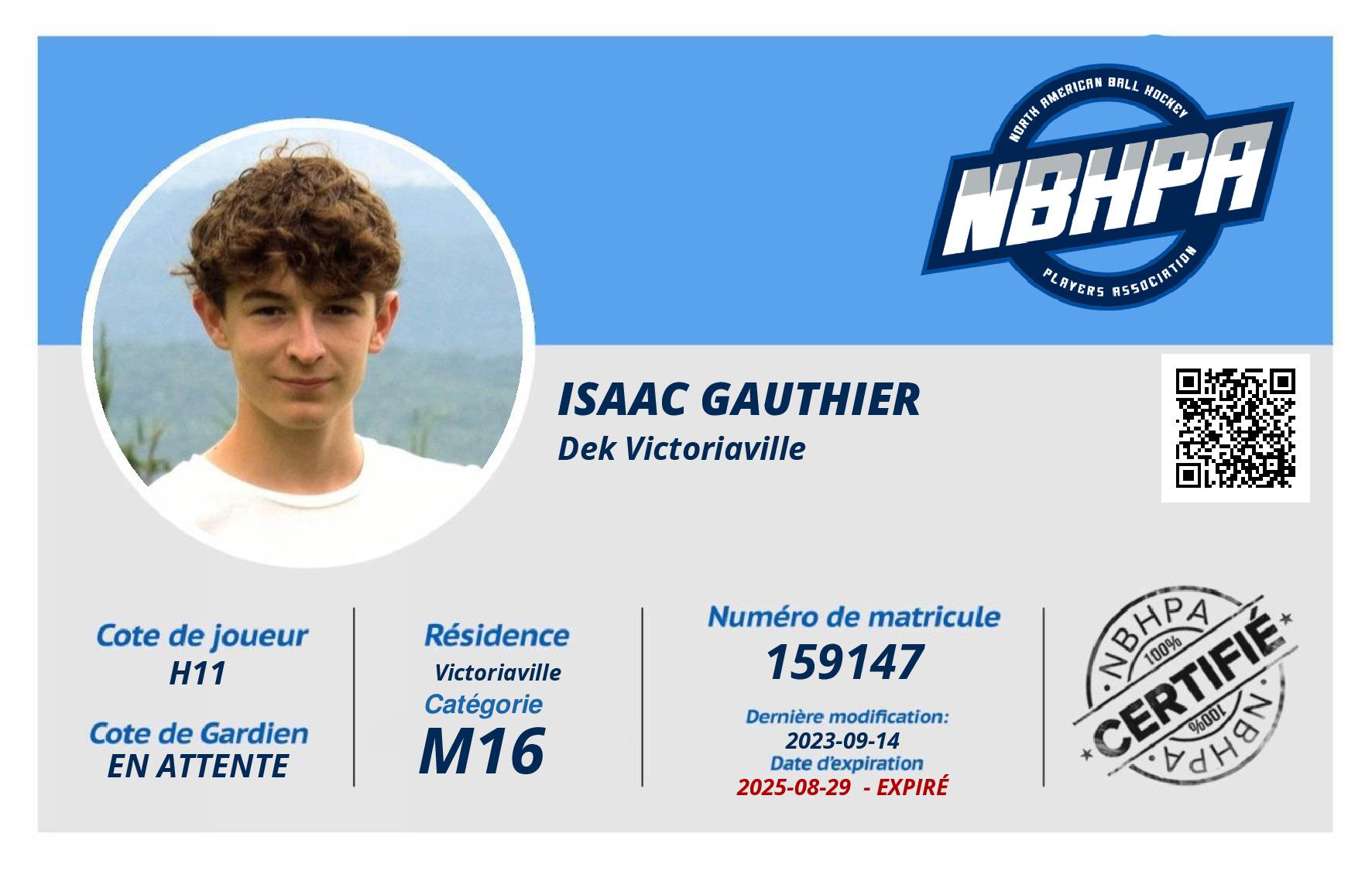 Isaac Gauthier