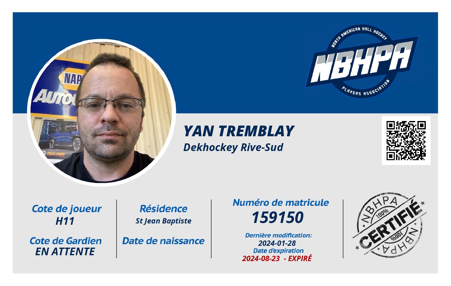 Yan Tremblay