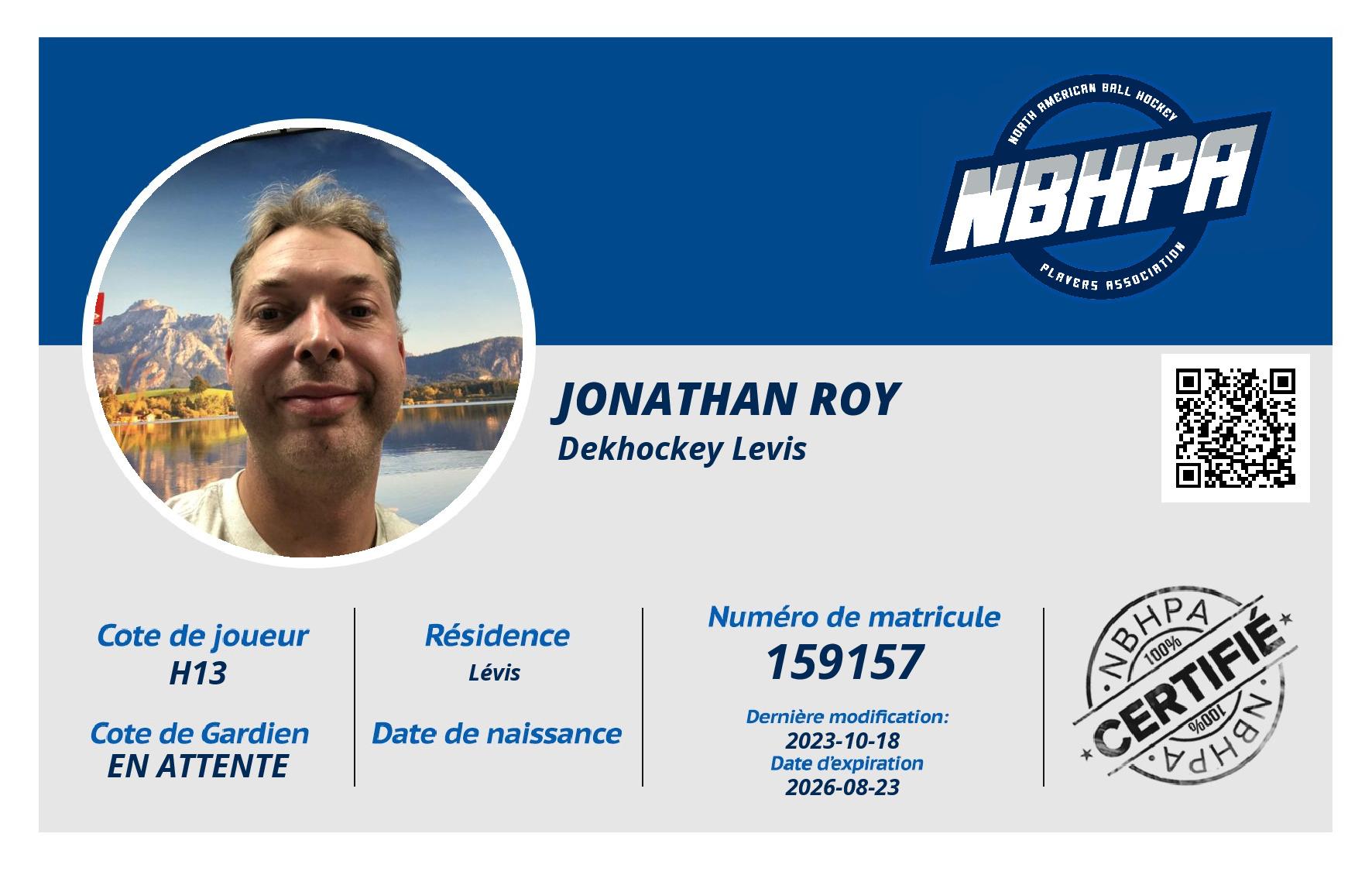 Jonathan Roy