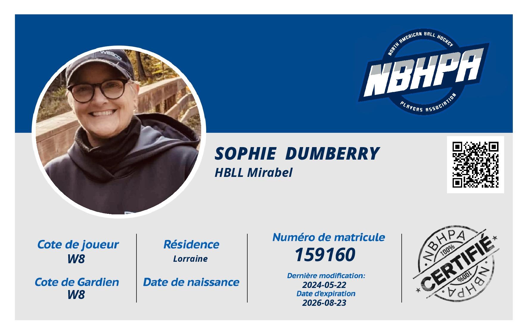 Sophie  Dumberry 