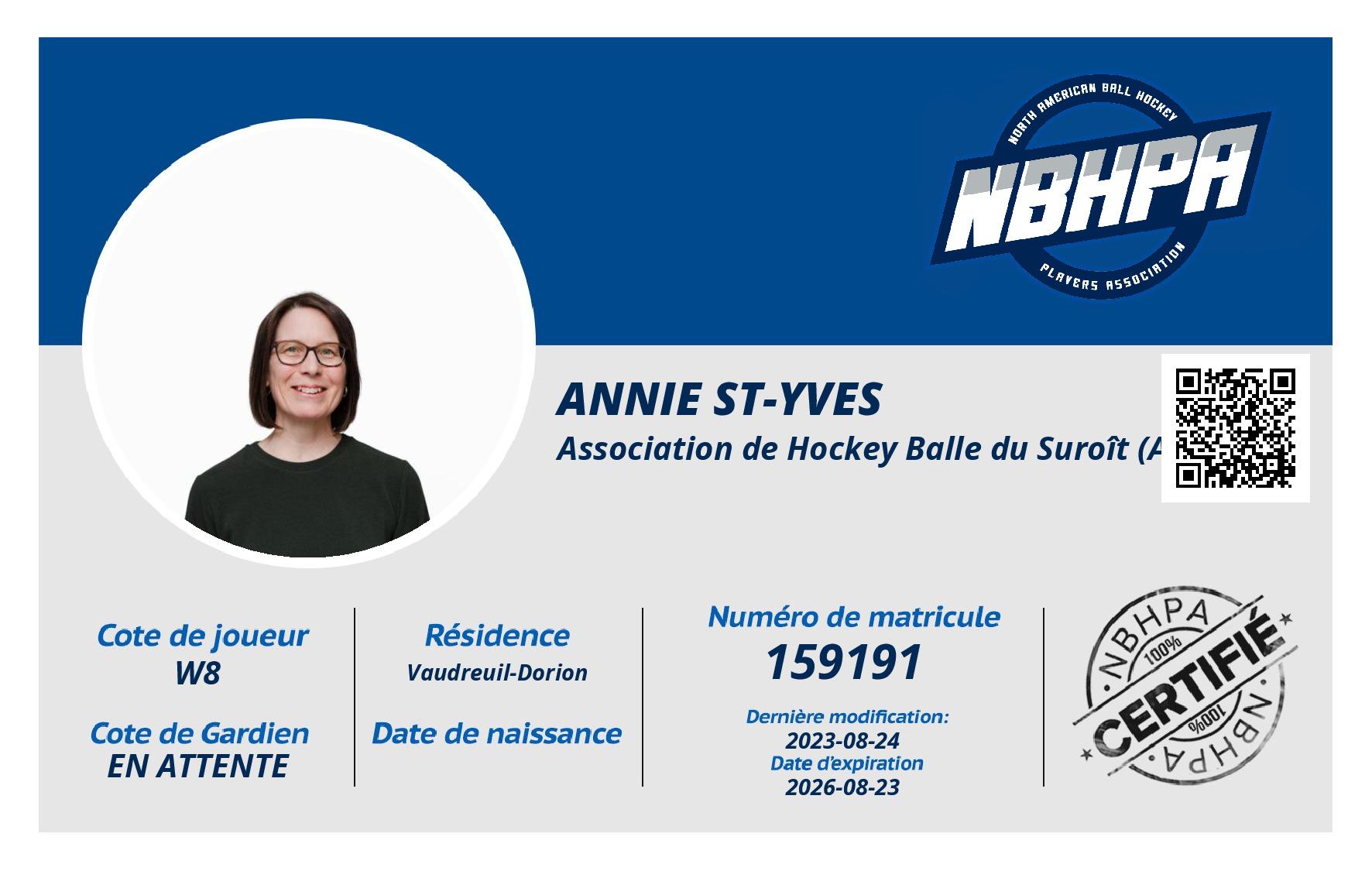 Annie St-Yves