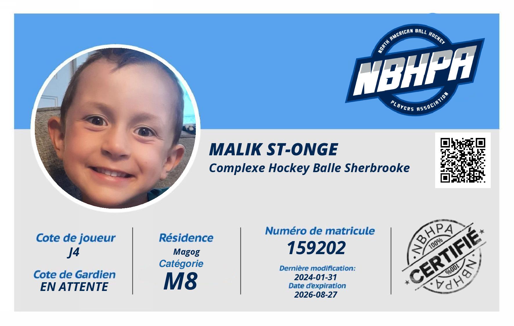 Malik St-Onge