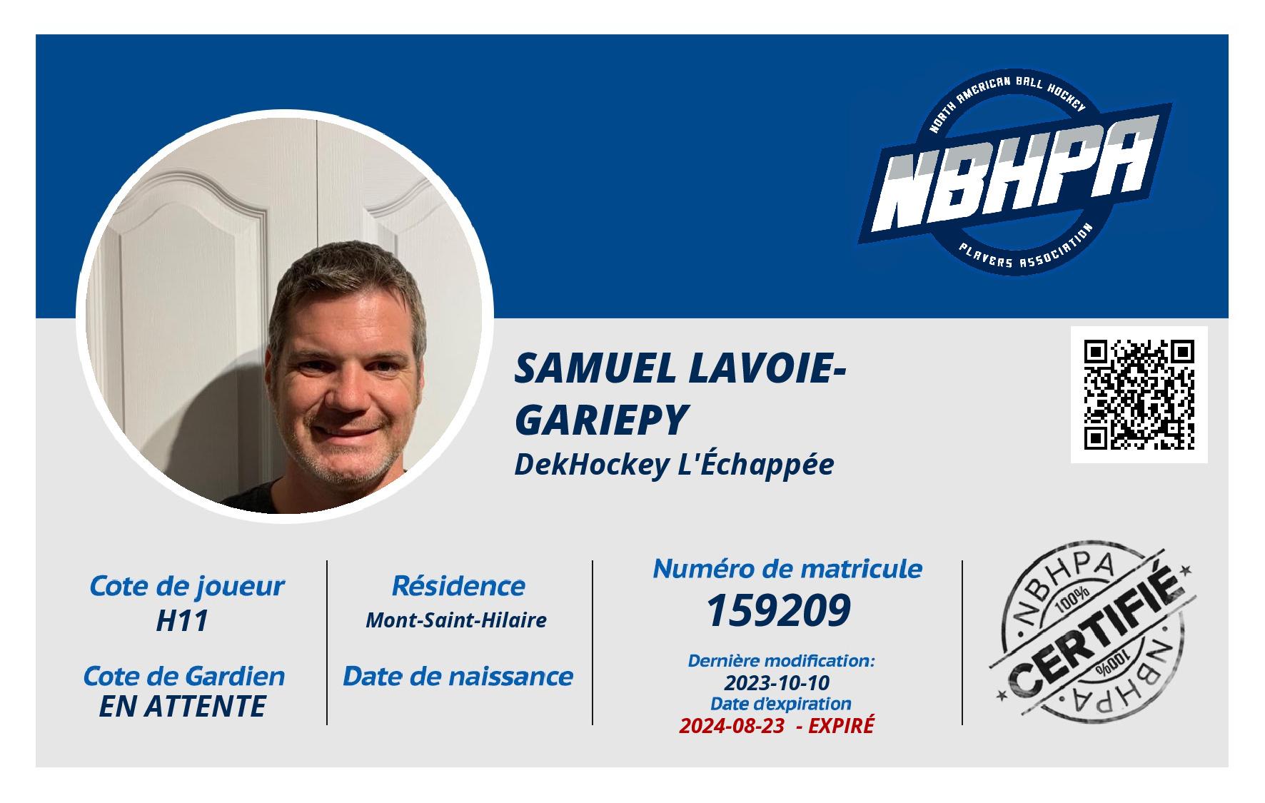 Samuel Lavoie-Gariepy
