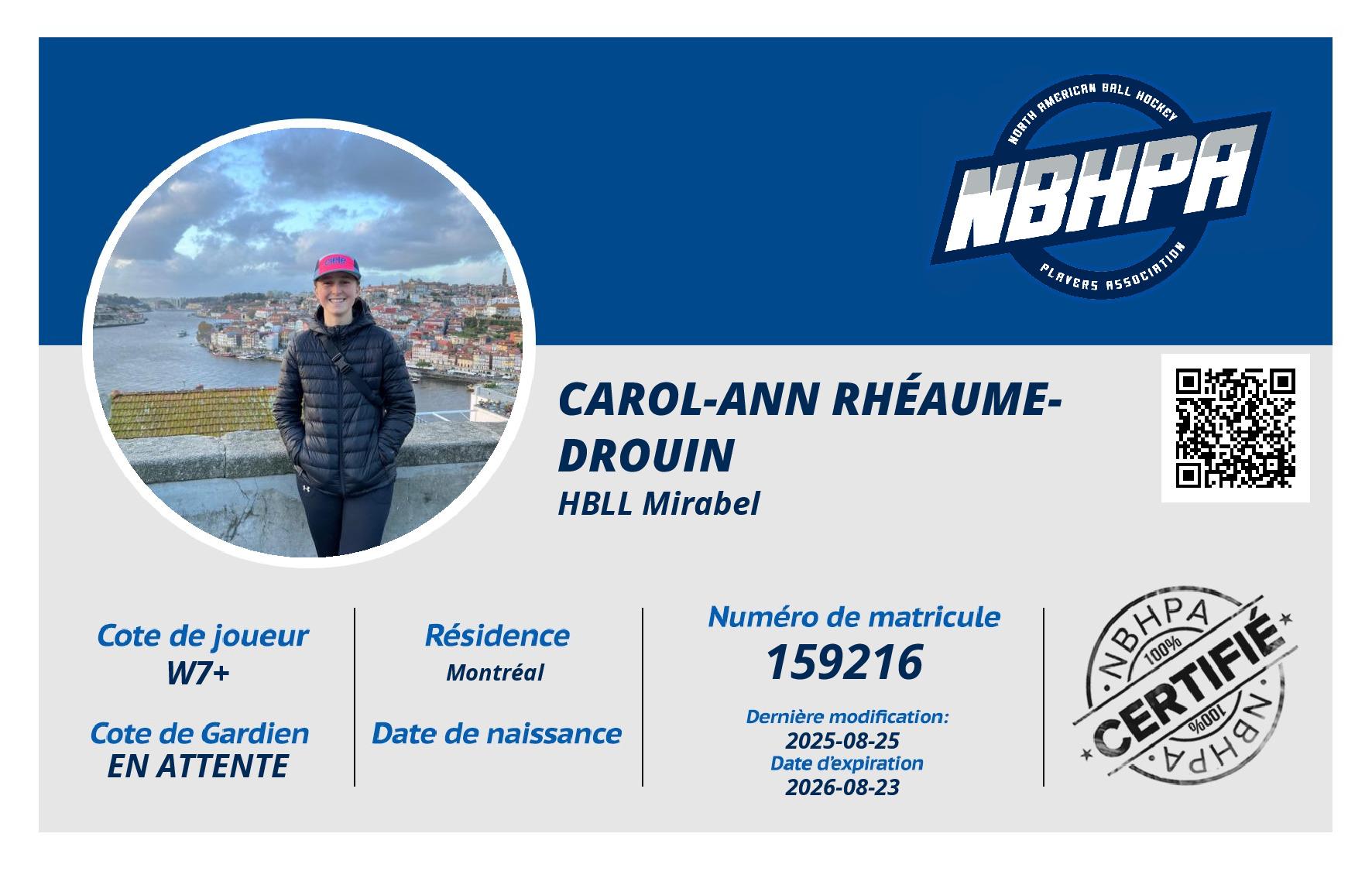 Carol-Ann Rhéaume-Drouin