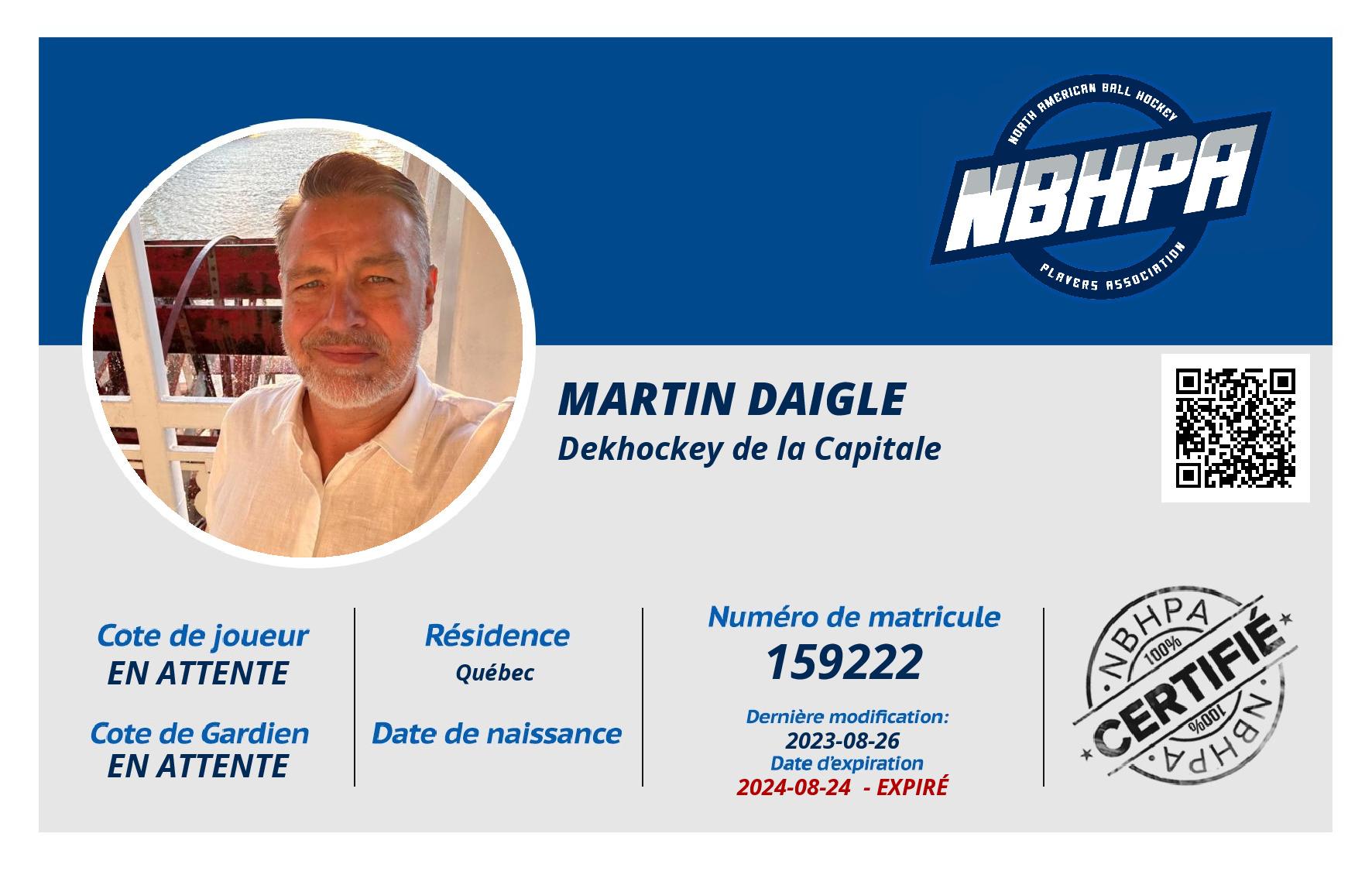 Martin Daigle