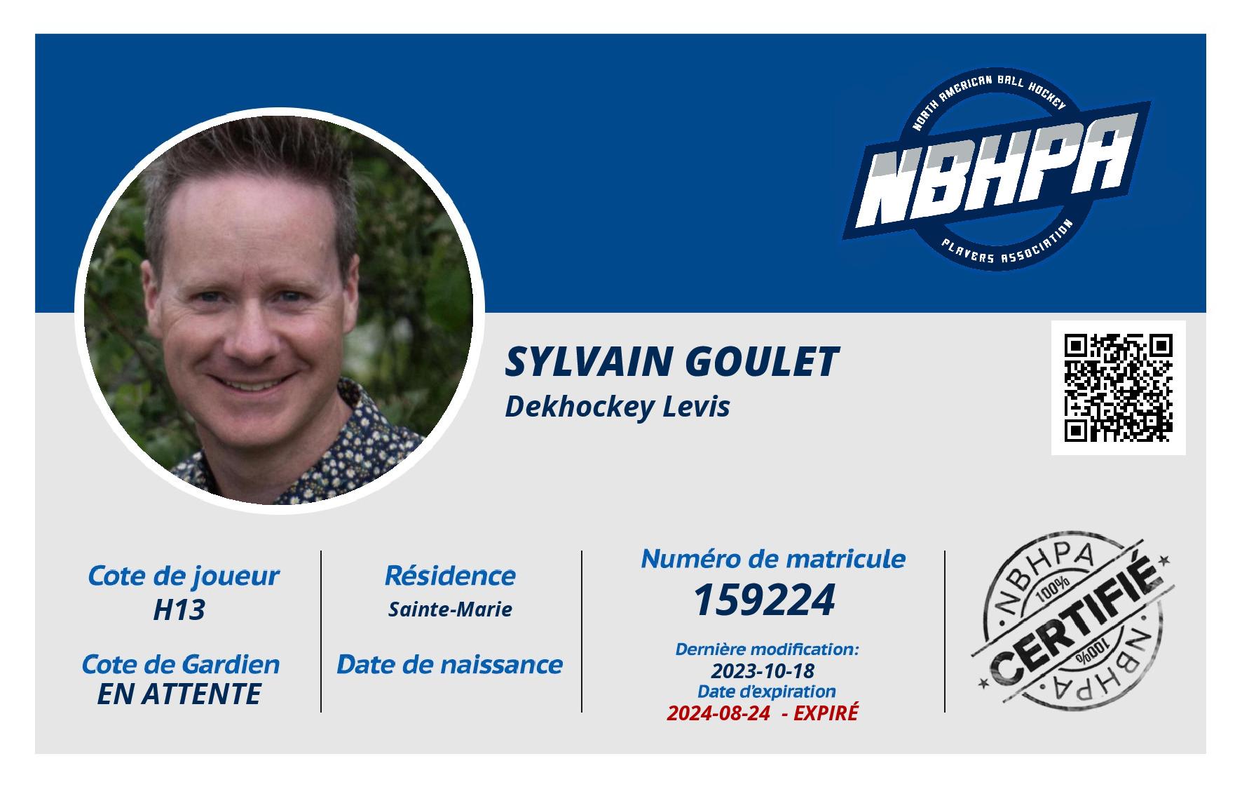 Sylvain Goulet