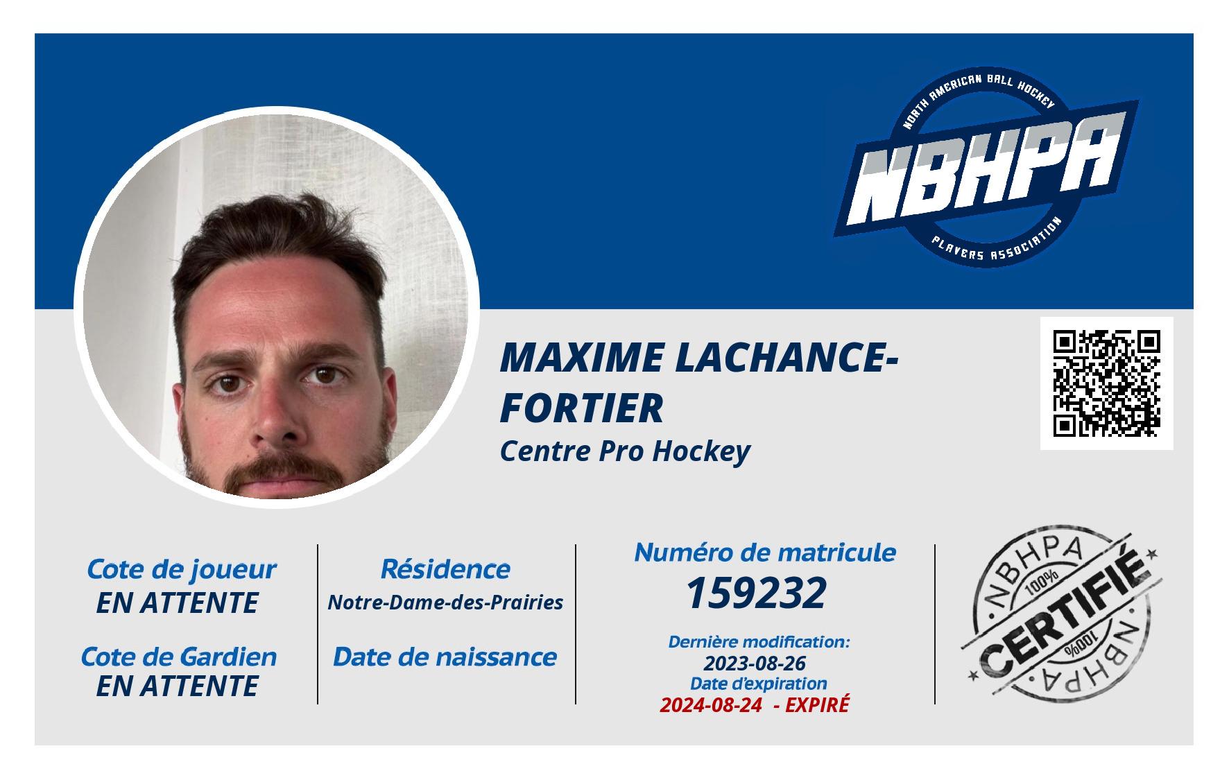 Maxime Lachance-Fortier