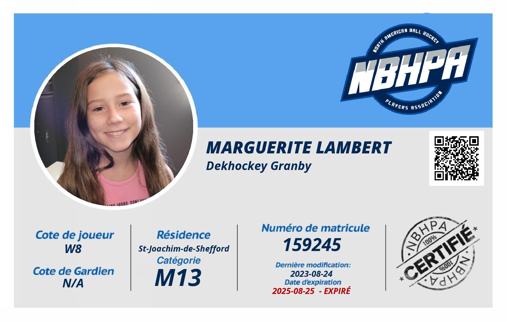 Marguerite Lambert