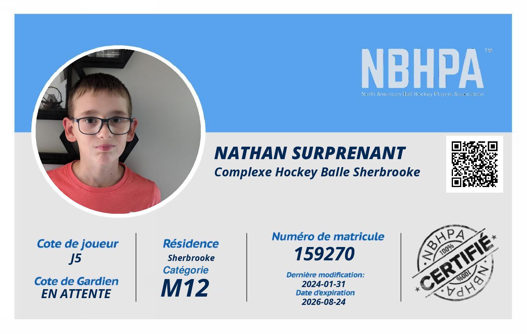 Nathan Surprenant