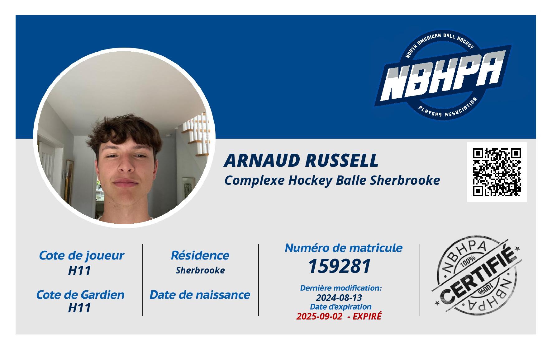 Arnaud Russell