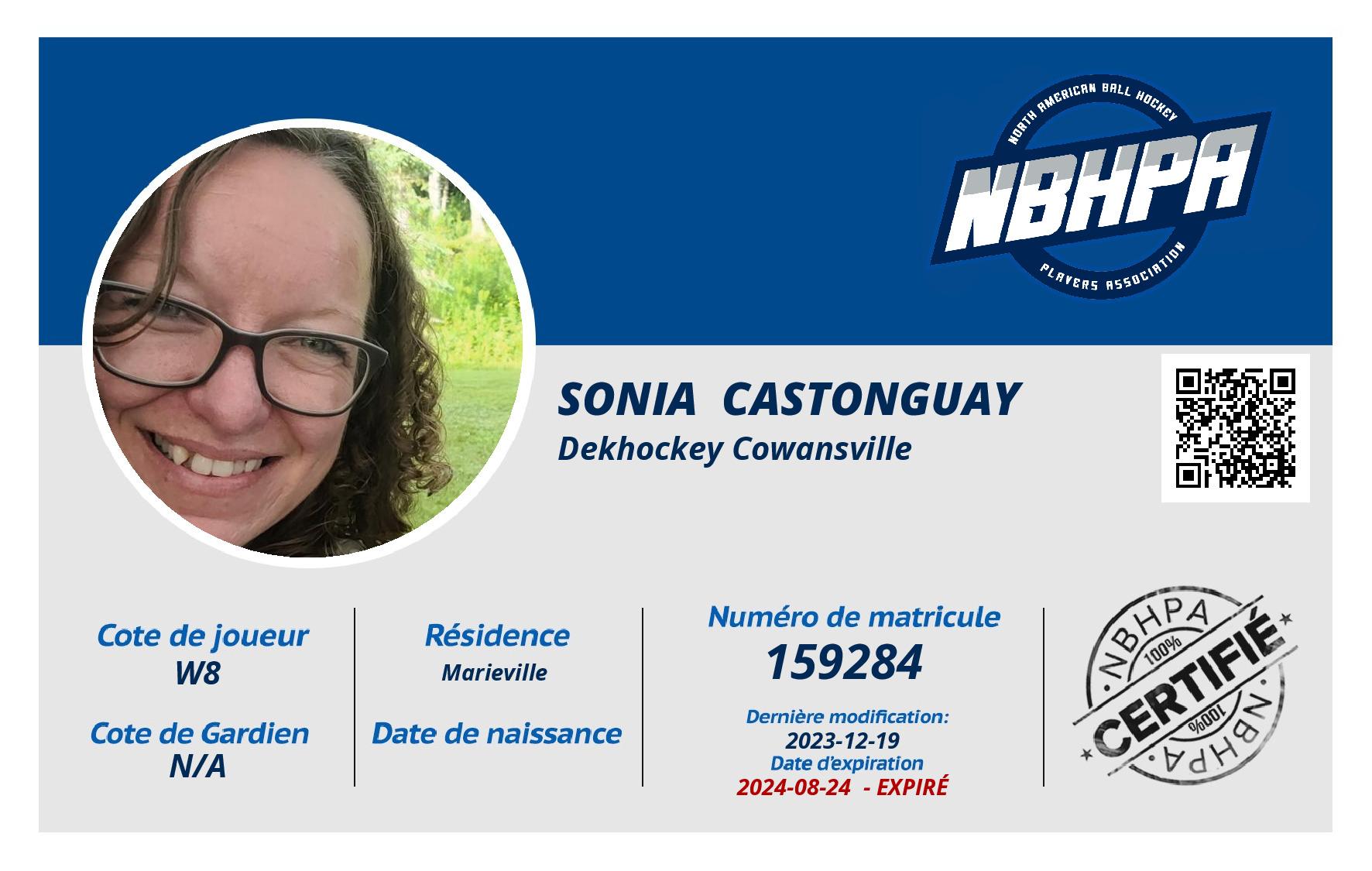 Sonia  Castonguay 
