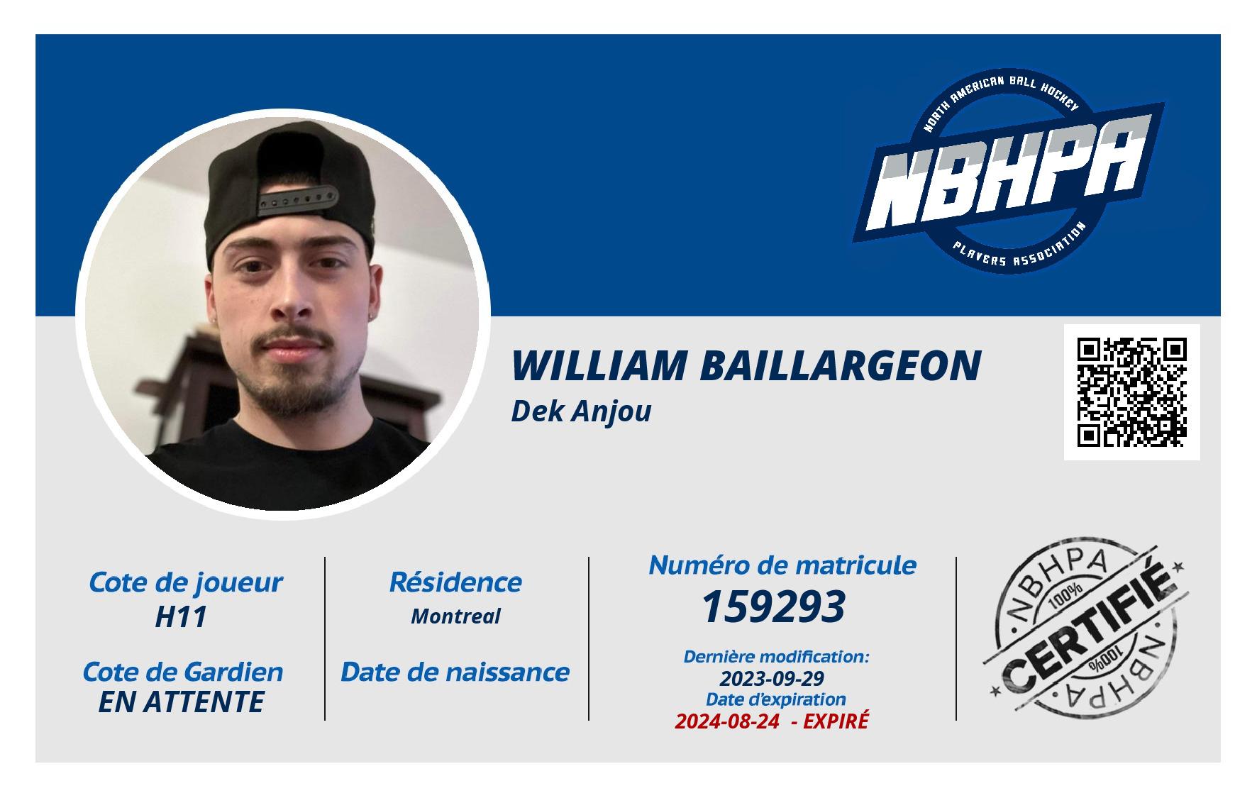 William Baillargeon