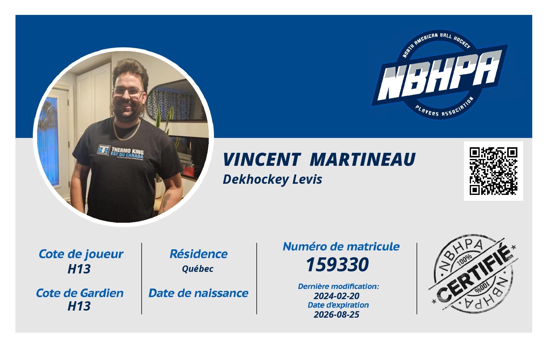 Vincent  Martineau 
