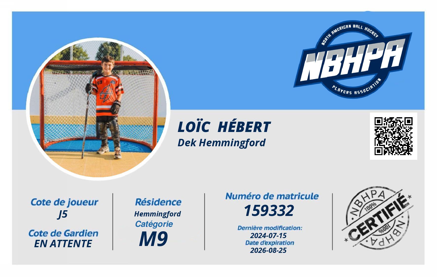 Loïc  Hébert 
