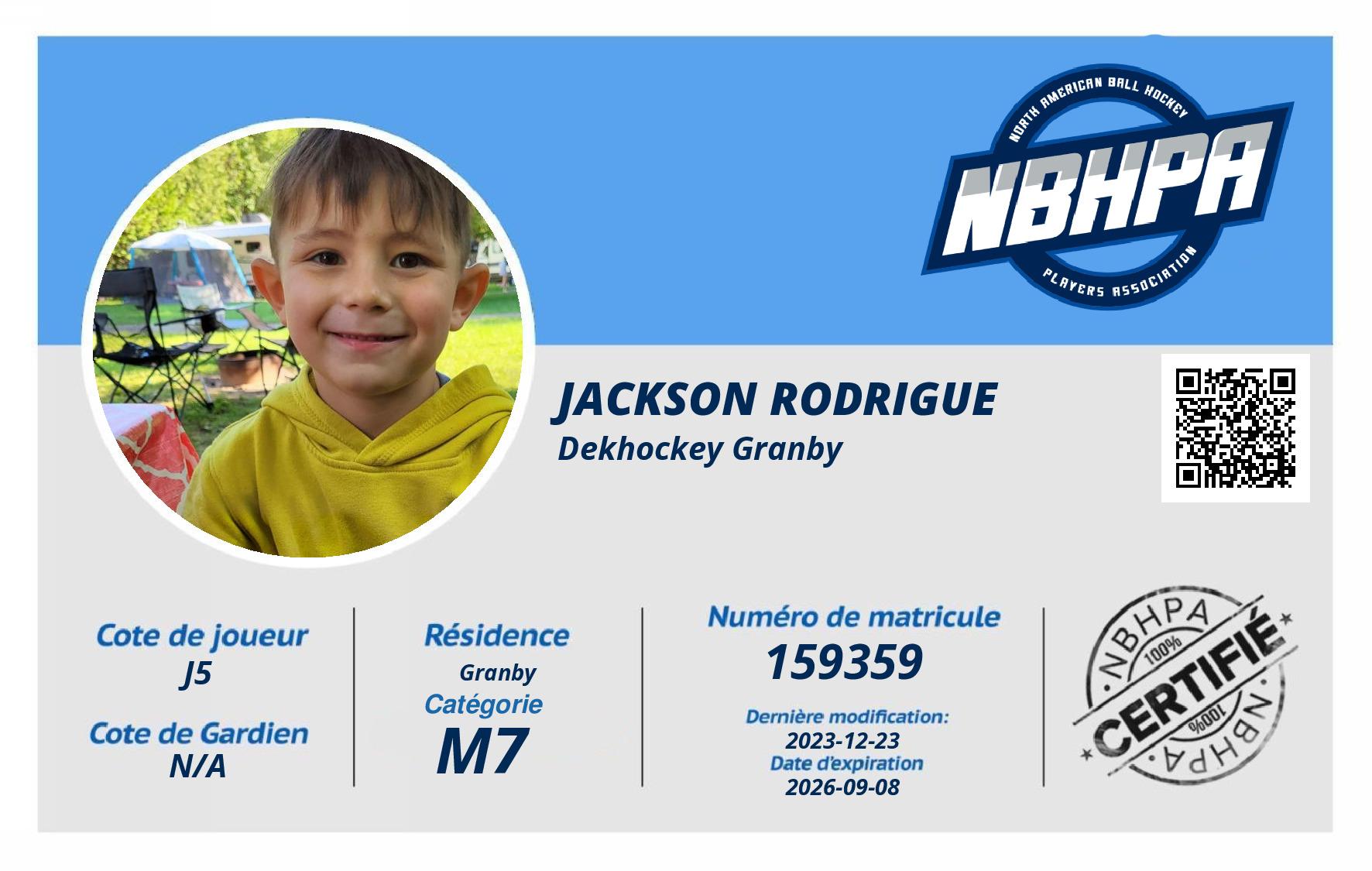Jackson Rodrigue