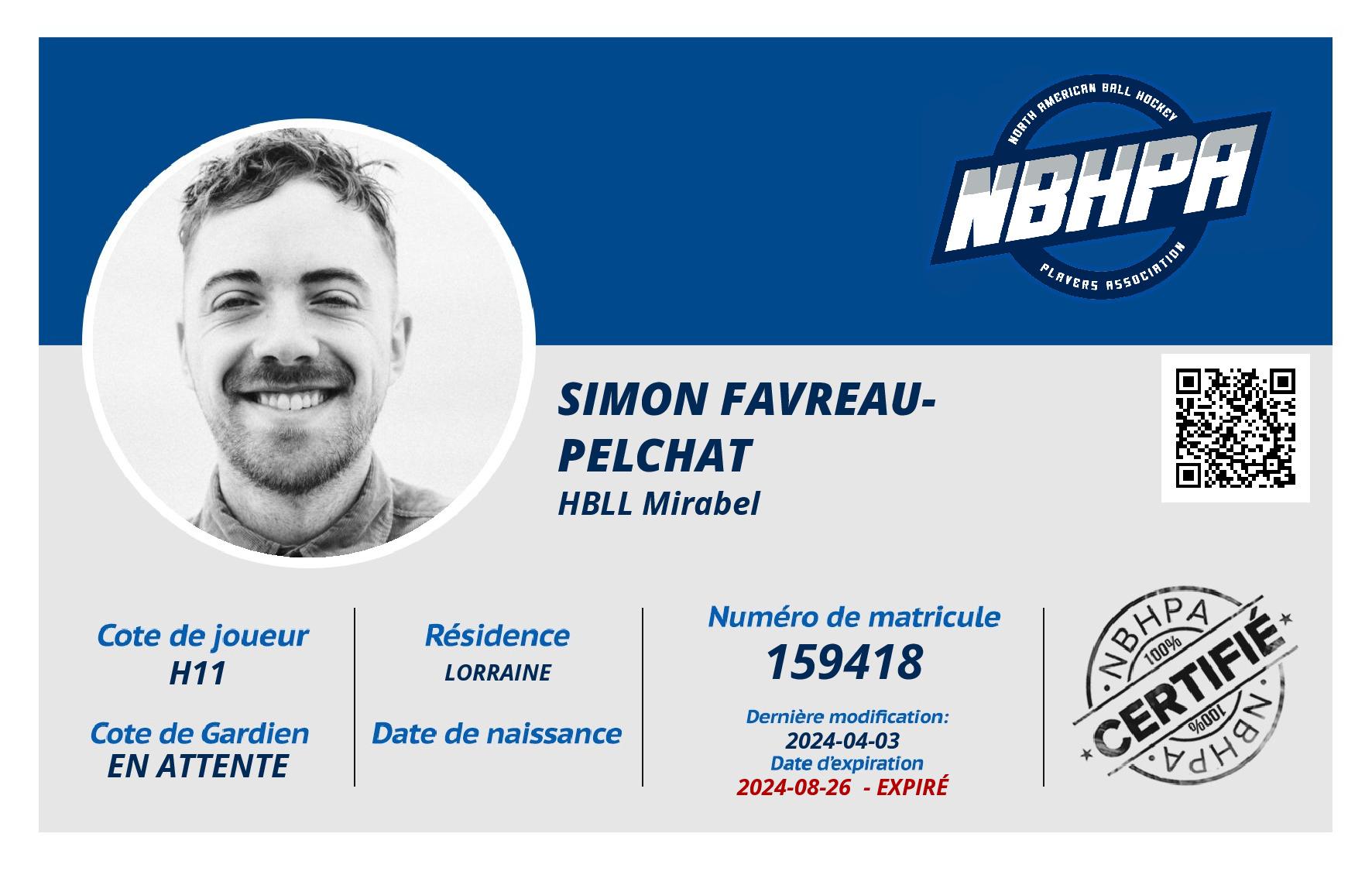 Simon Favreau-Pelchat