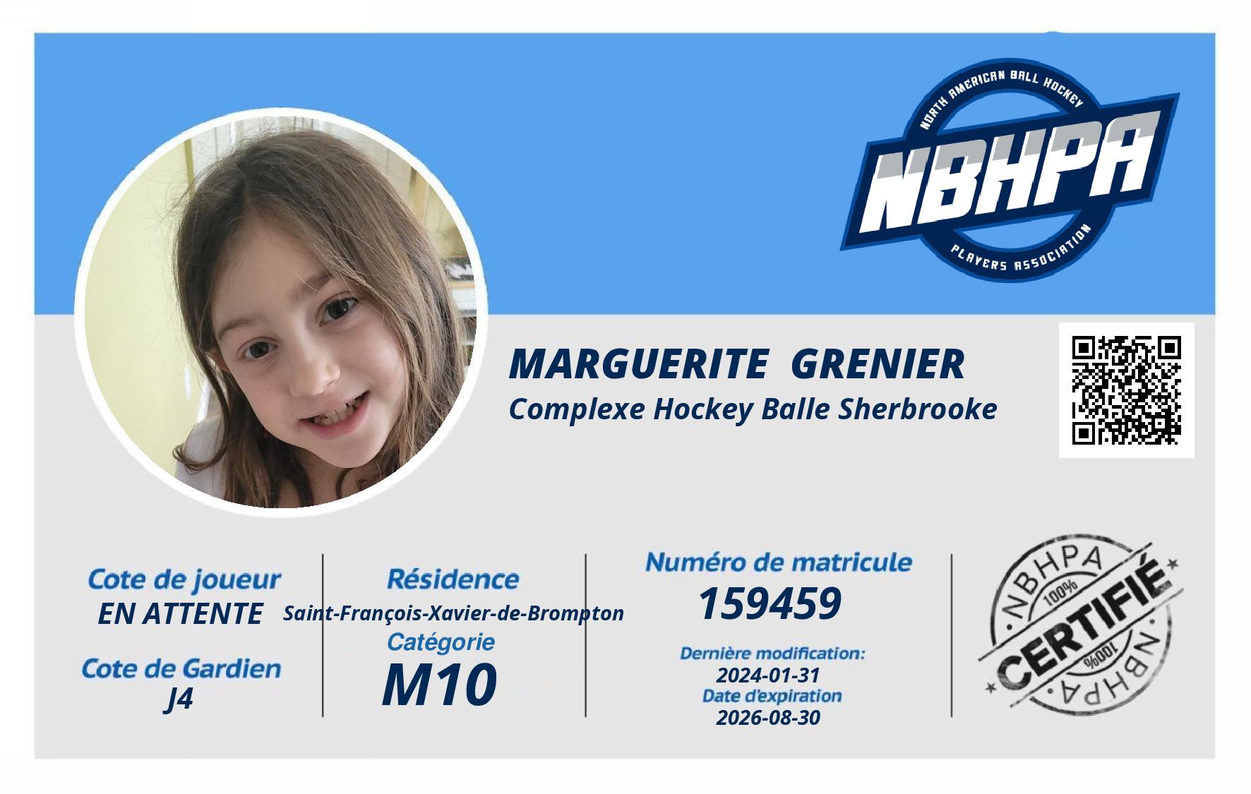Marguerite  Grenier 