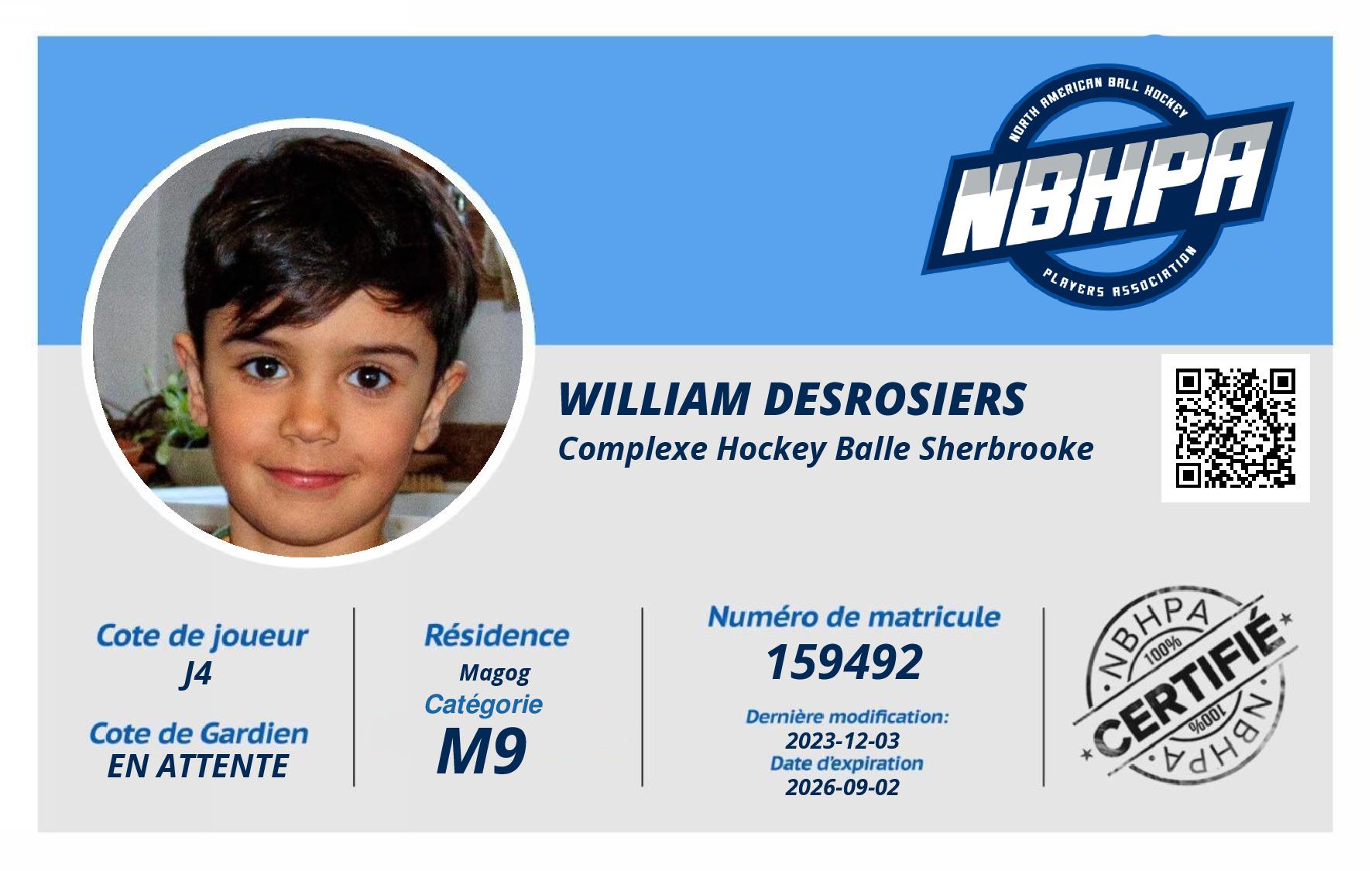 William Desrosiers 