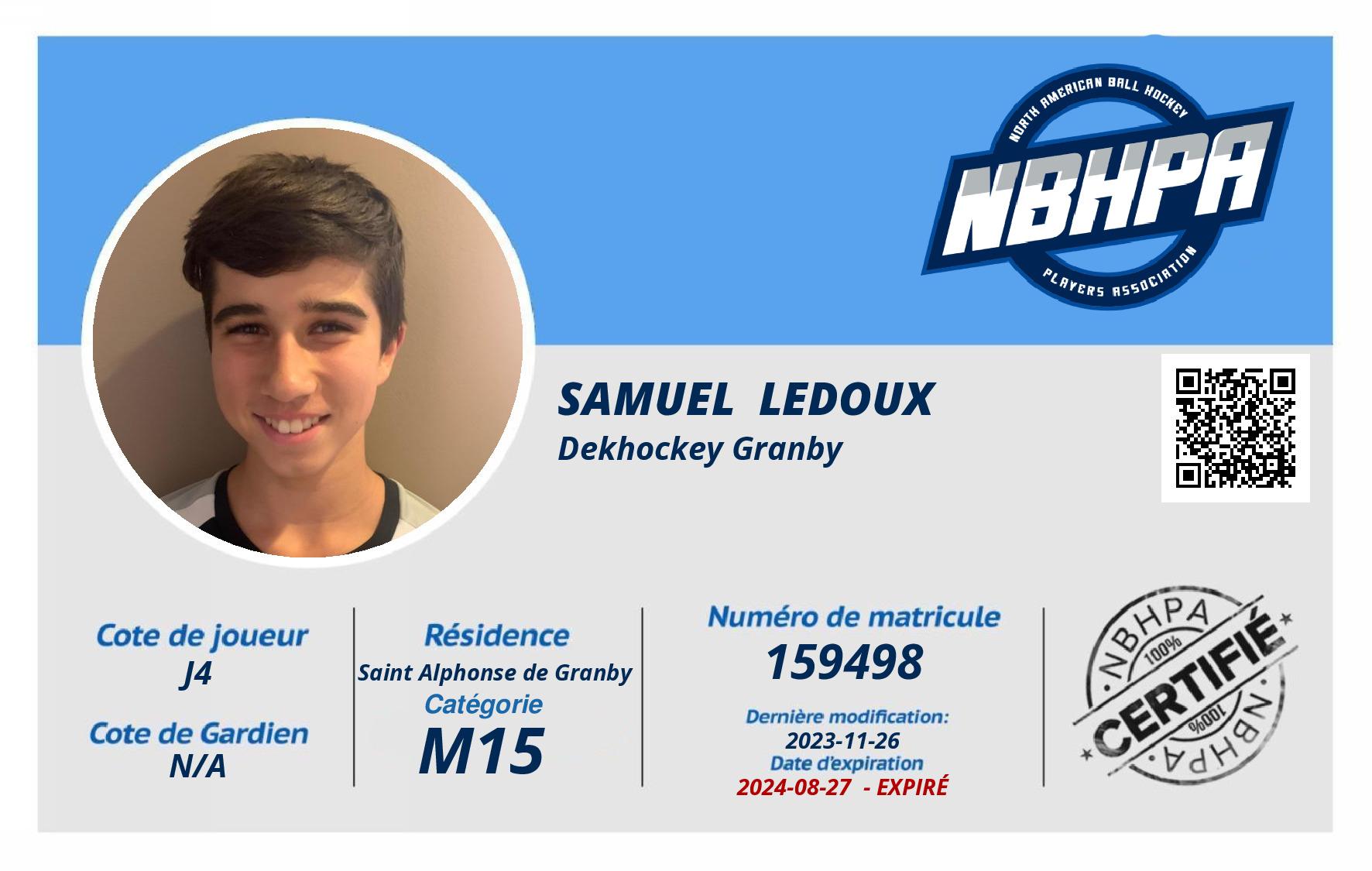 Samuel  Ledoux 