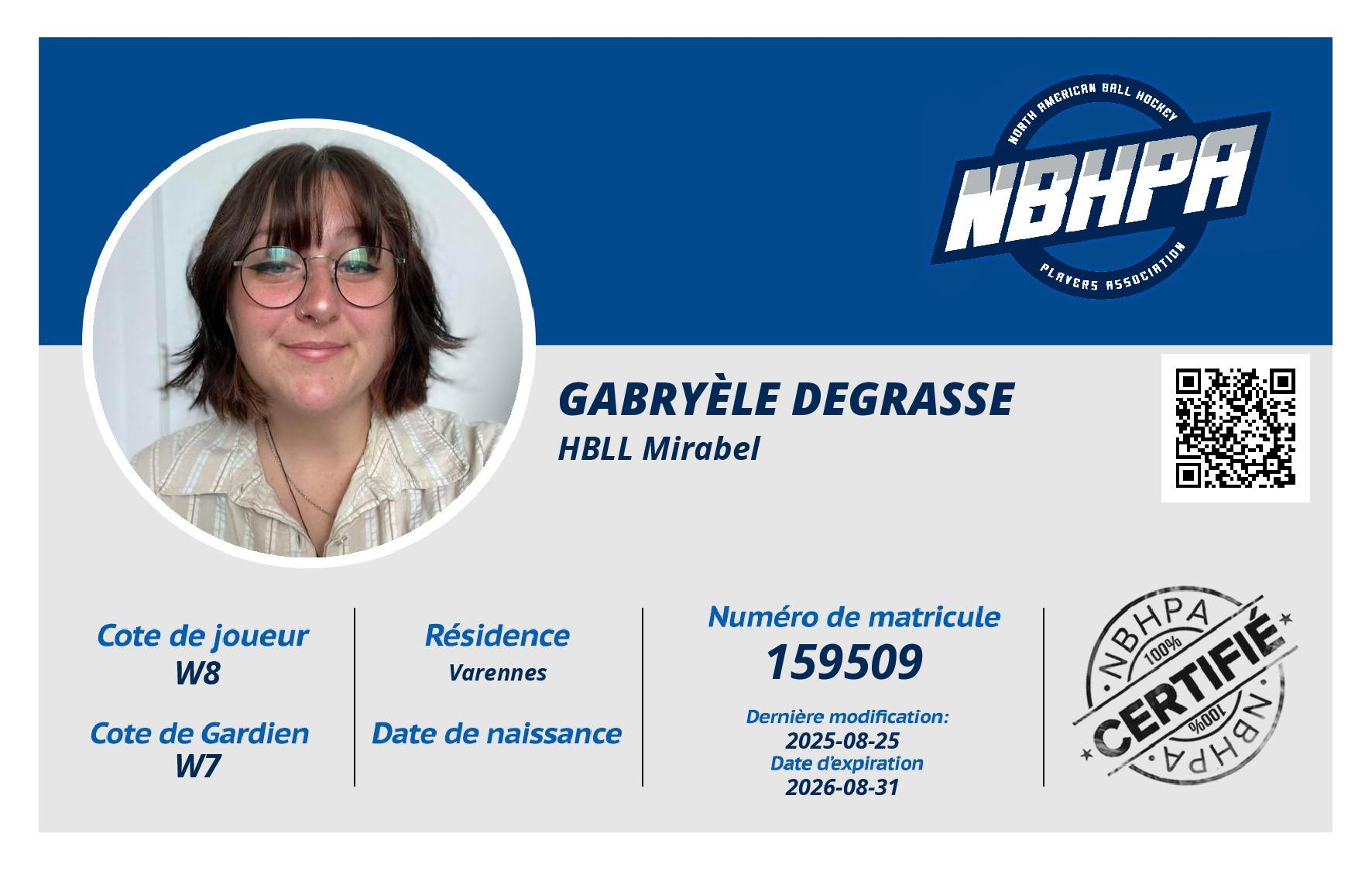 Gabryèle Degrasse