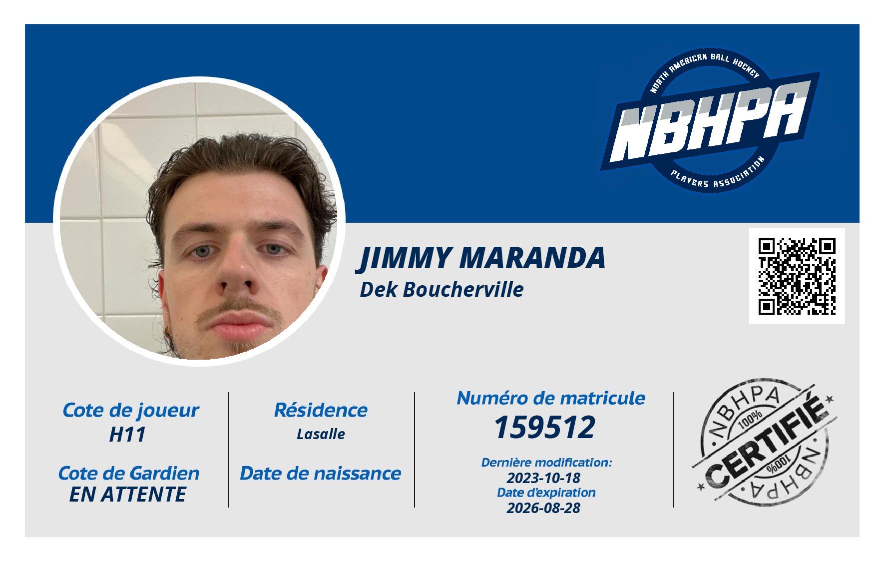 Jimmy Maranda