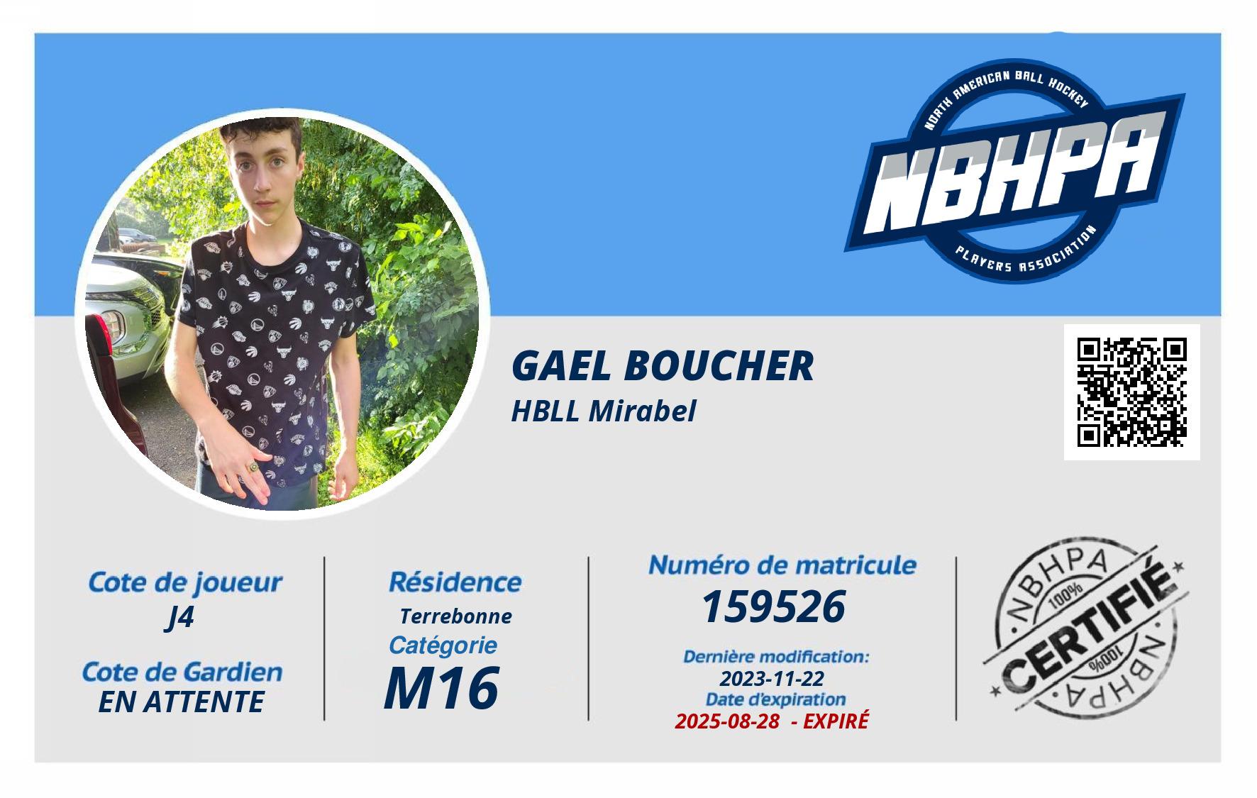 Gael Boucher
