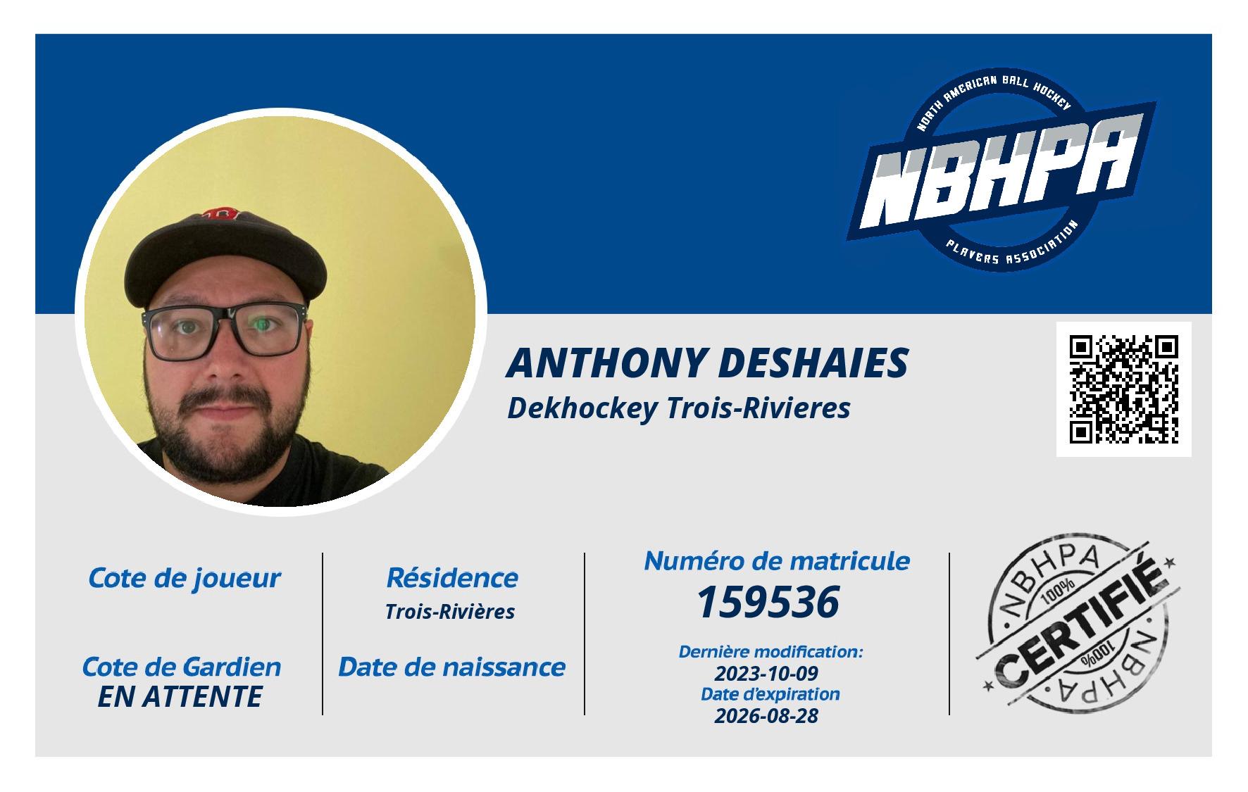 Anthony Deshaies