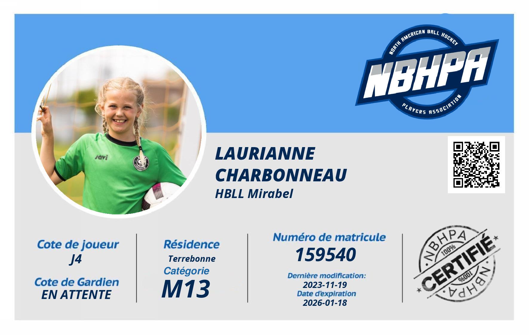 Laurianne Charbonneau