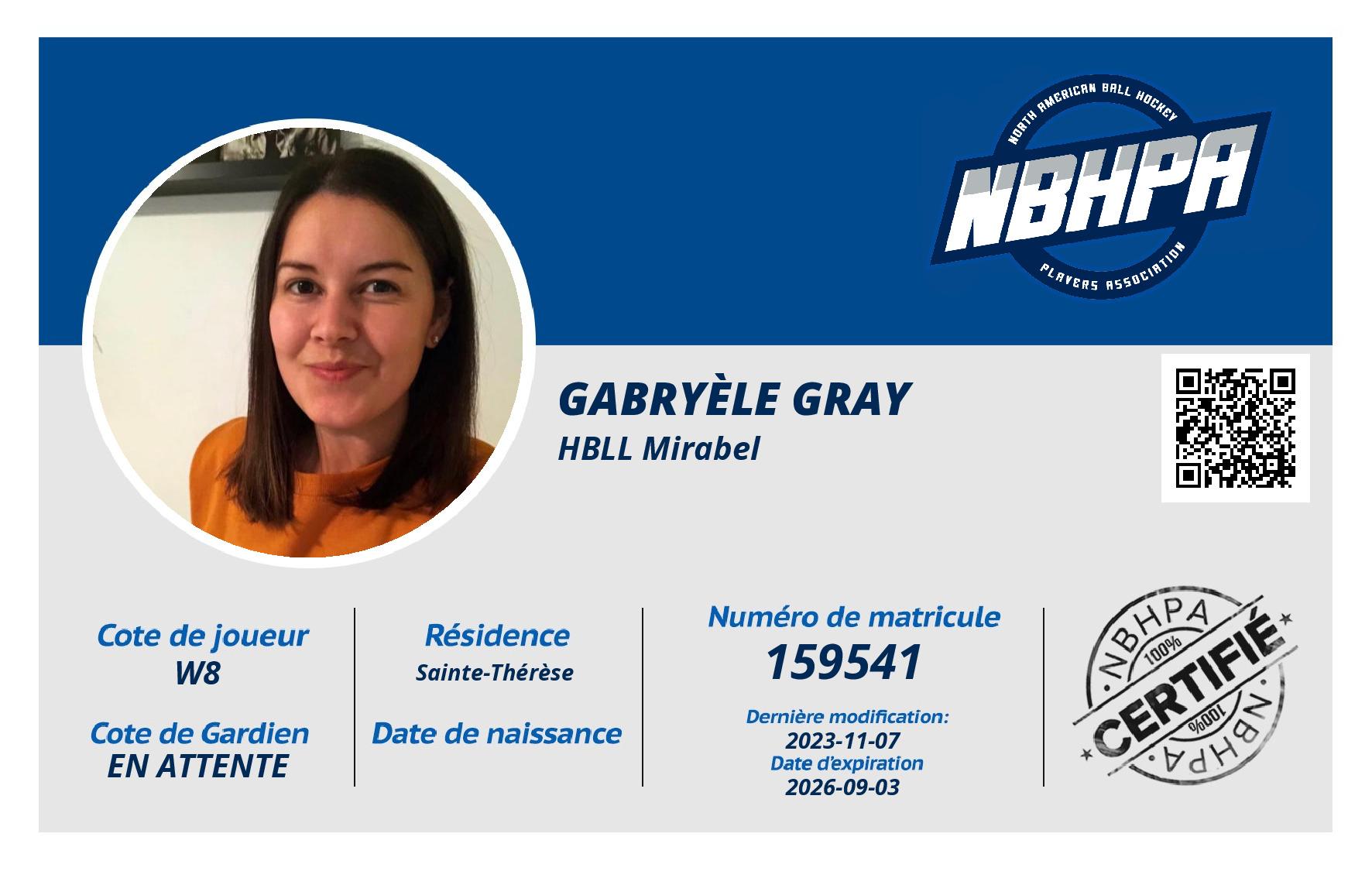 Gabryèle Gray