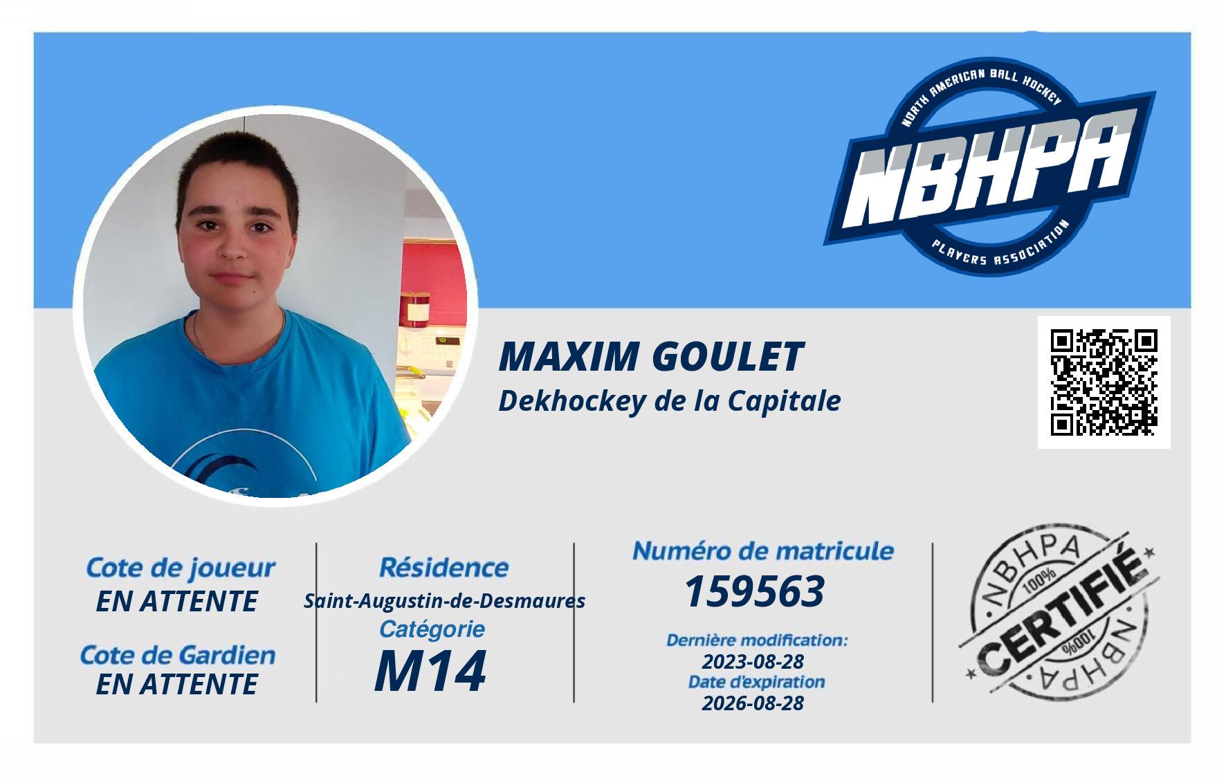 Maxim Goulet