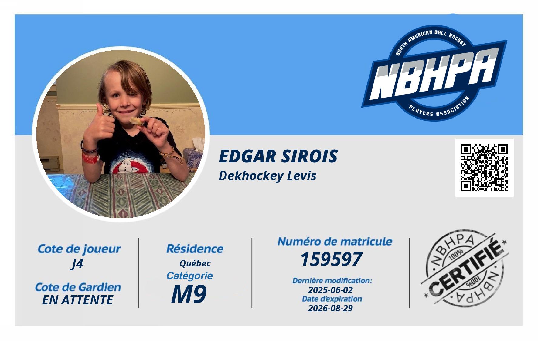 Edgar Sirois