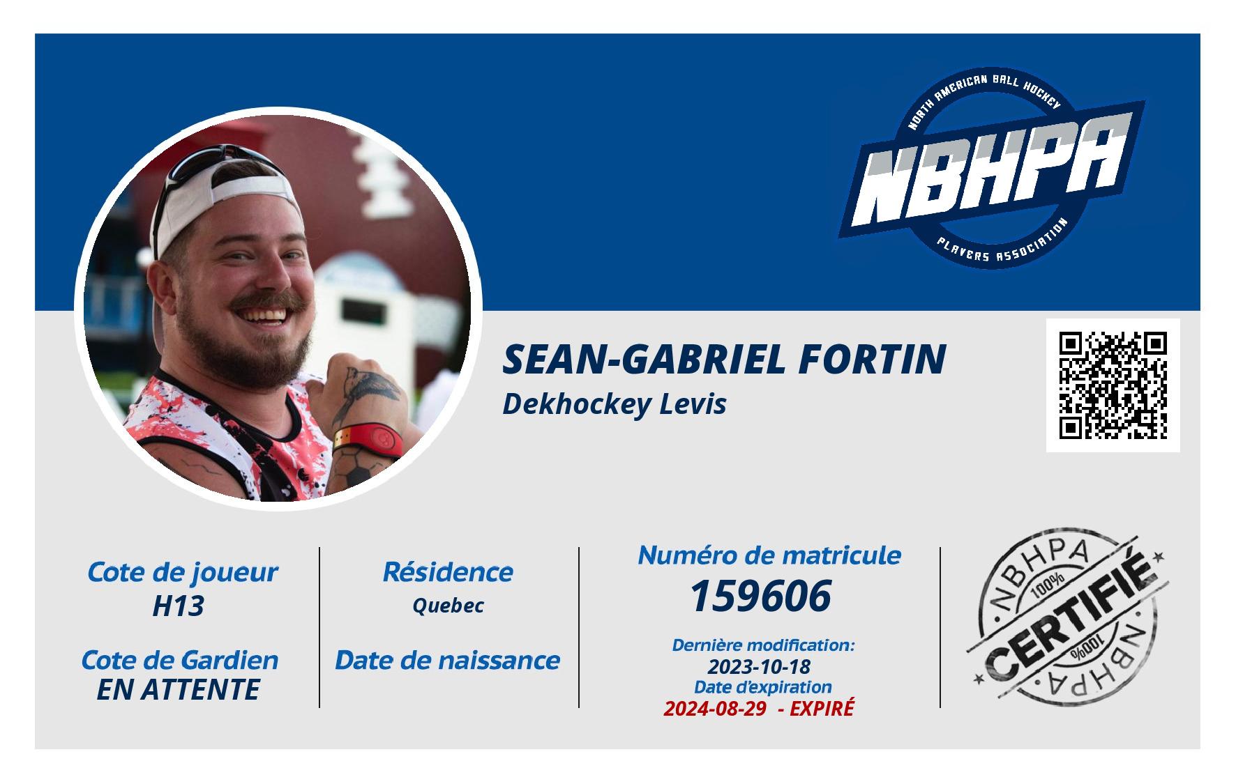 Sean-Gabriel Fortin
