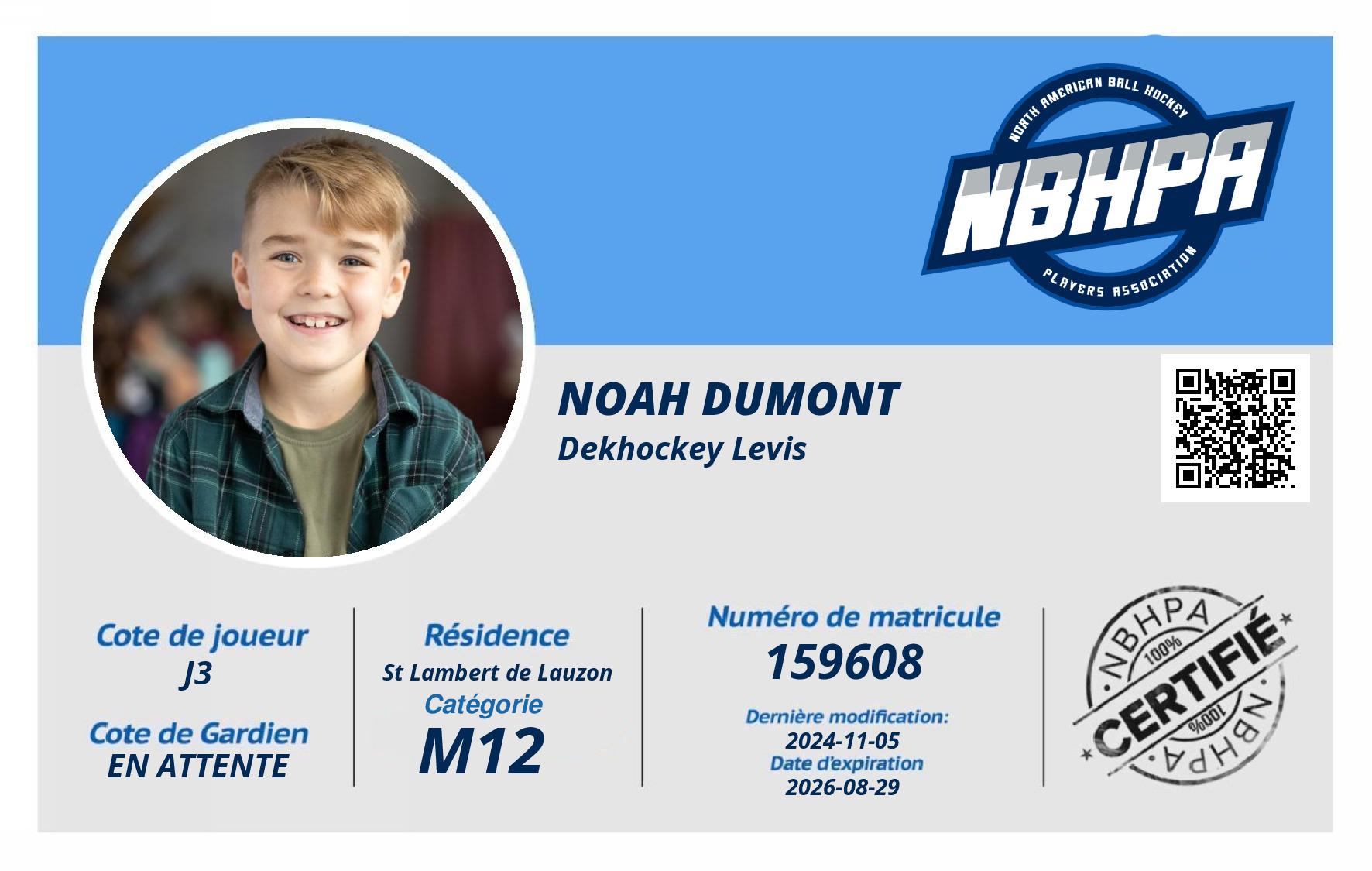 Noah Dumont