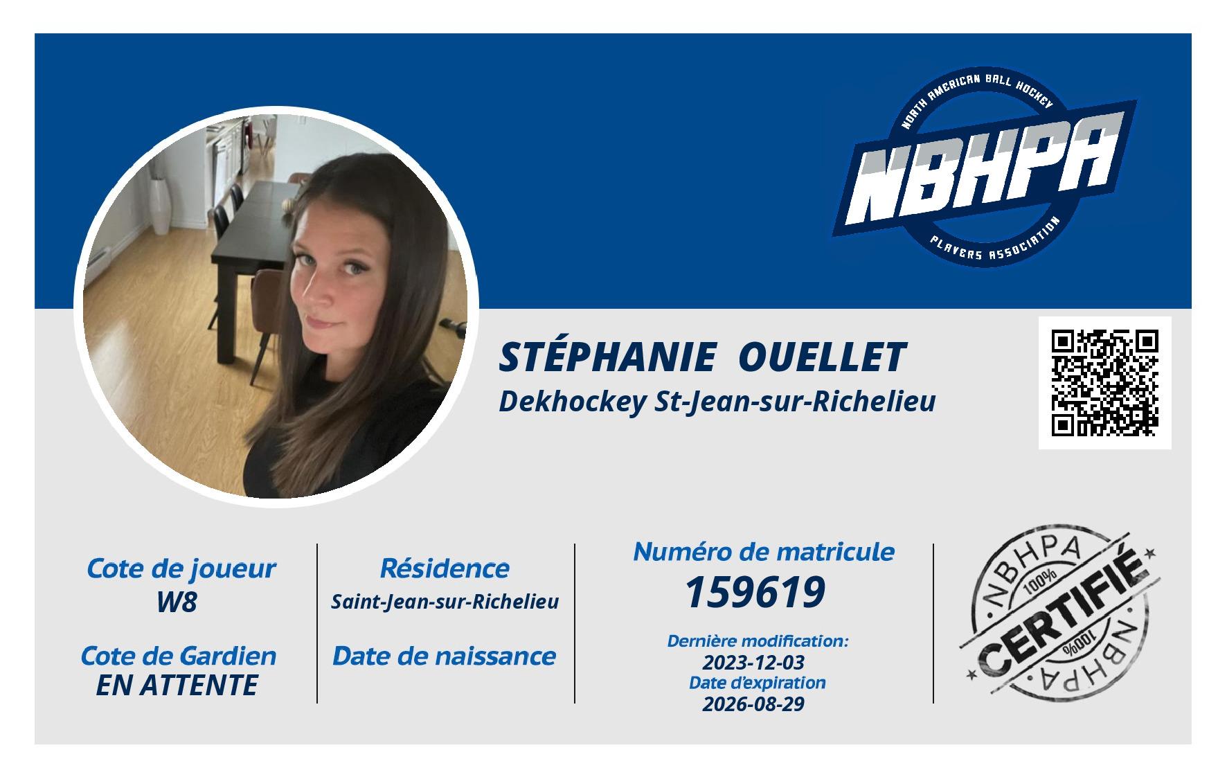 Stéphanie  Ouellet 