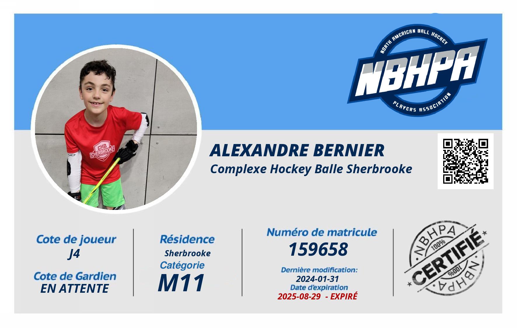 Alexandre Bernier