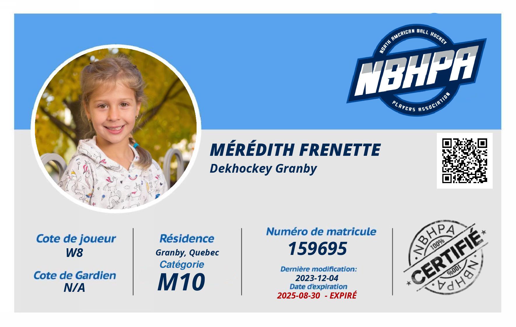 Mérédith Frenette