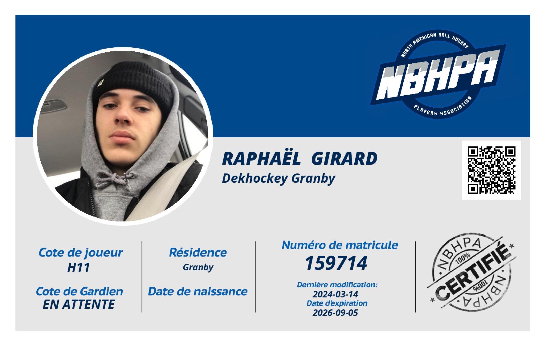 Raphaël  Girard