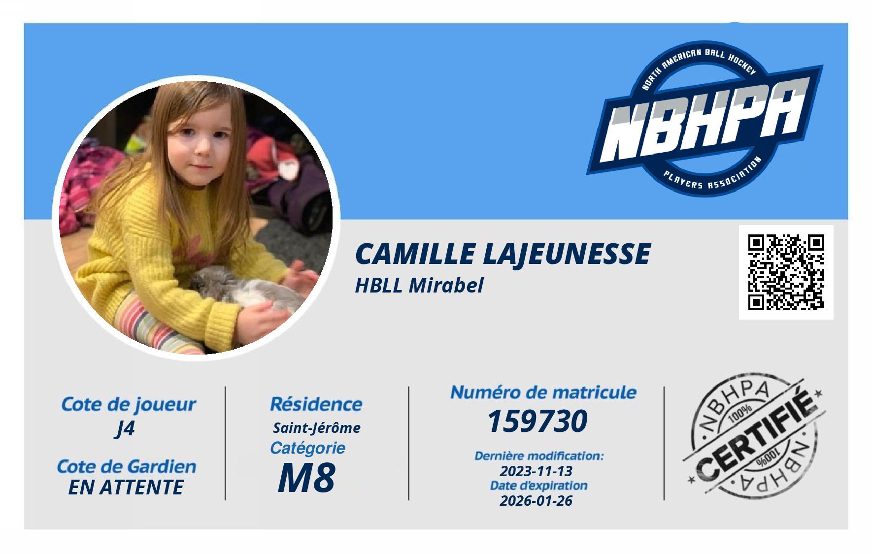 Camille Lajeunesse